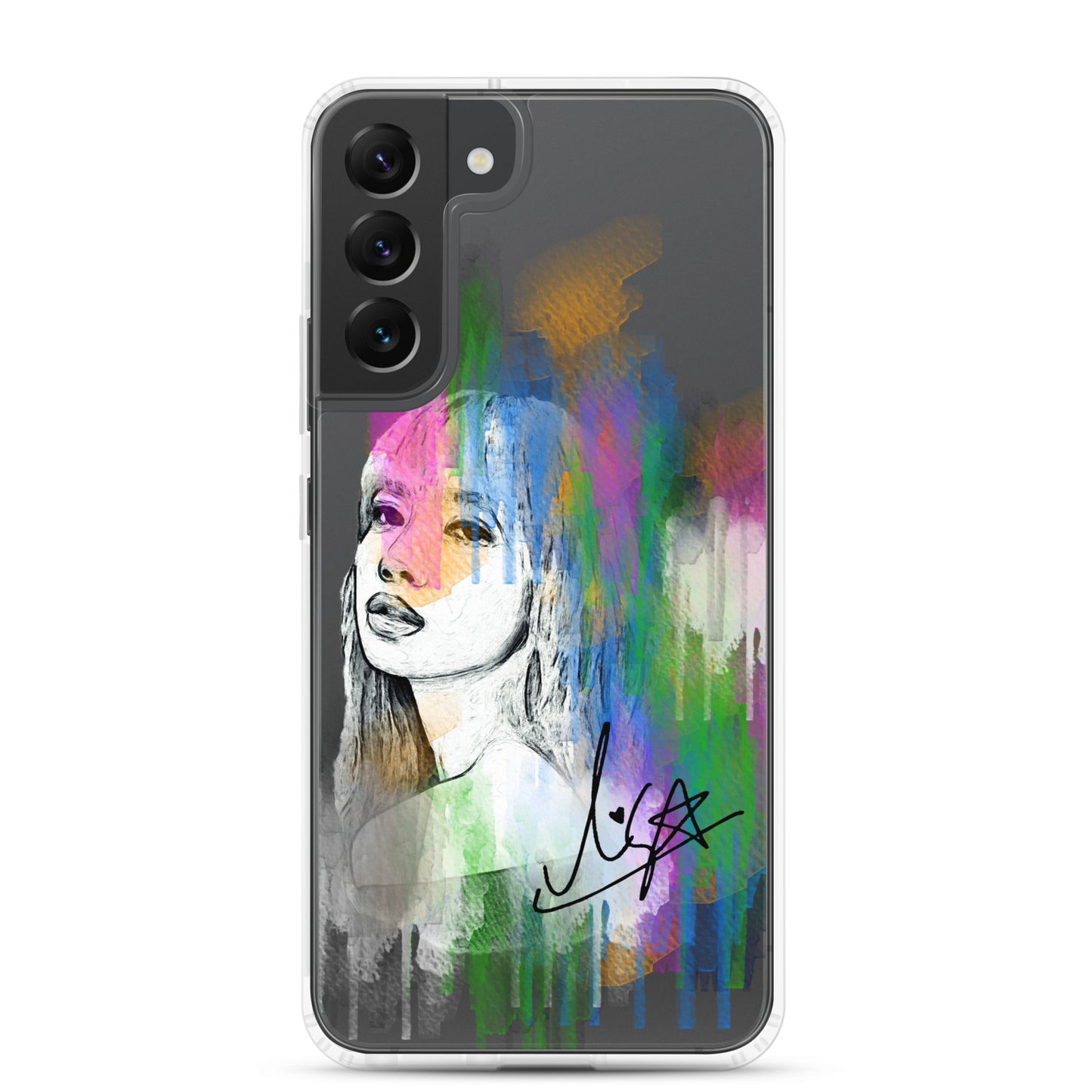 BLACKPINK Lisa, Lalisa Manobal Waterpaint portrait Samsung Case