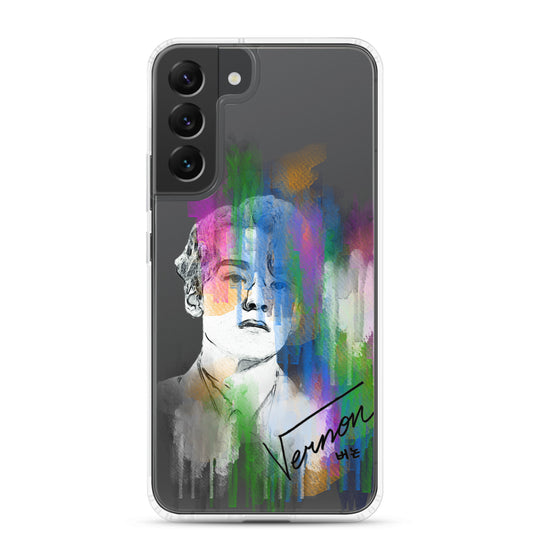 SEVENTEEN Vernon, Hansol Vernon Chwe Waterpaint portrait Samsung Case