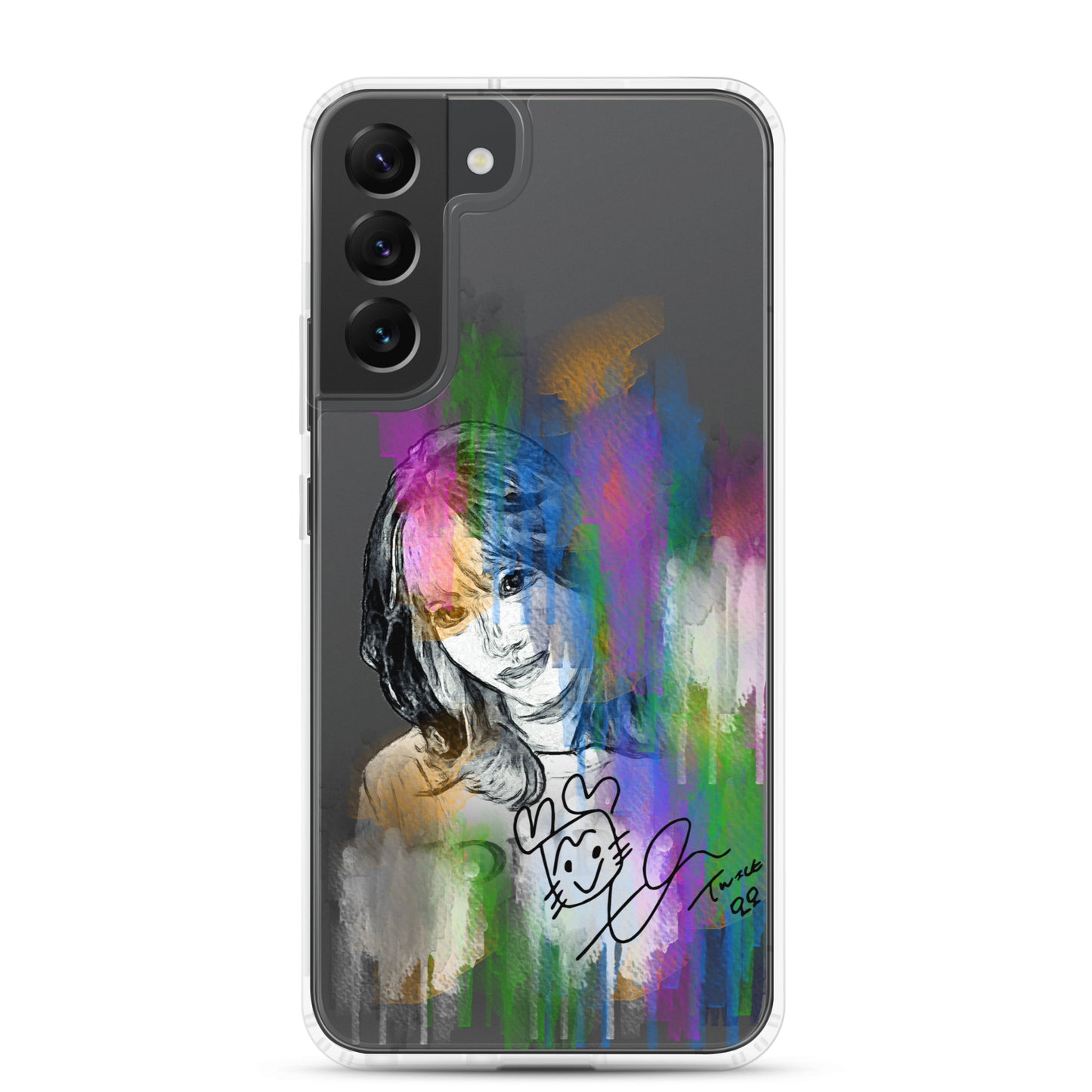 TWICE Momo , Hirai Momo Waterpaint portrait Samsung Case