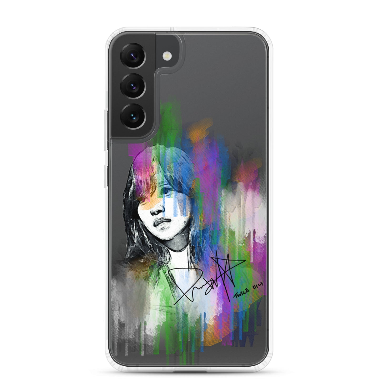 TWICE Mina, Mina Sharon Myoi Waterpaint portrait Samsung Case