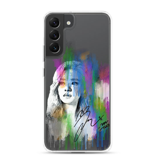 TWICE Jeongyeon, Yoo Jeong-yeon Waterpaint portrait Samsung Case