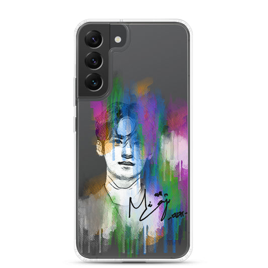 SEVENTEEN Mingyu, Kim Mingyu Waterpaint portrait Samsung Case