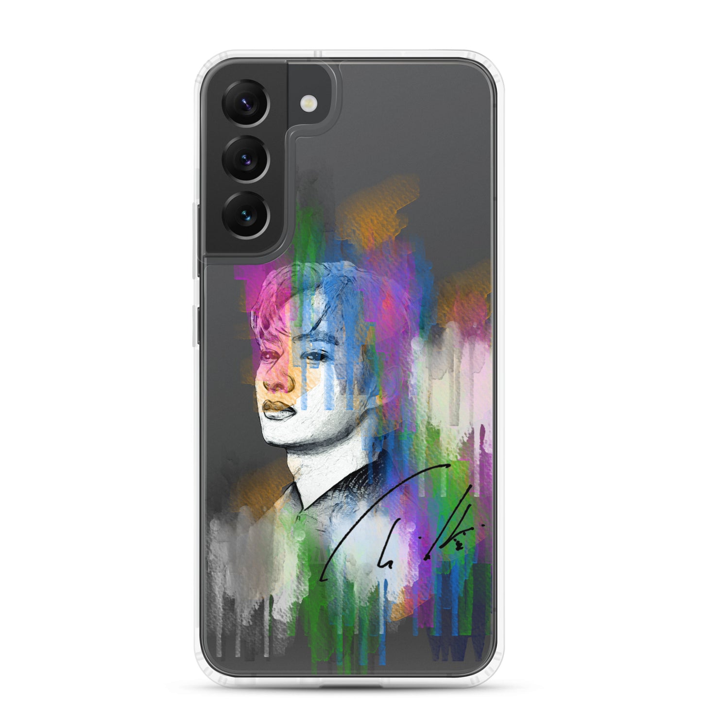 SEVENTEEN Jun, Wen Junhui Waterpaint portrait Samsung Case