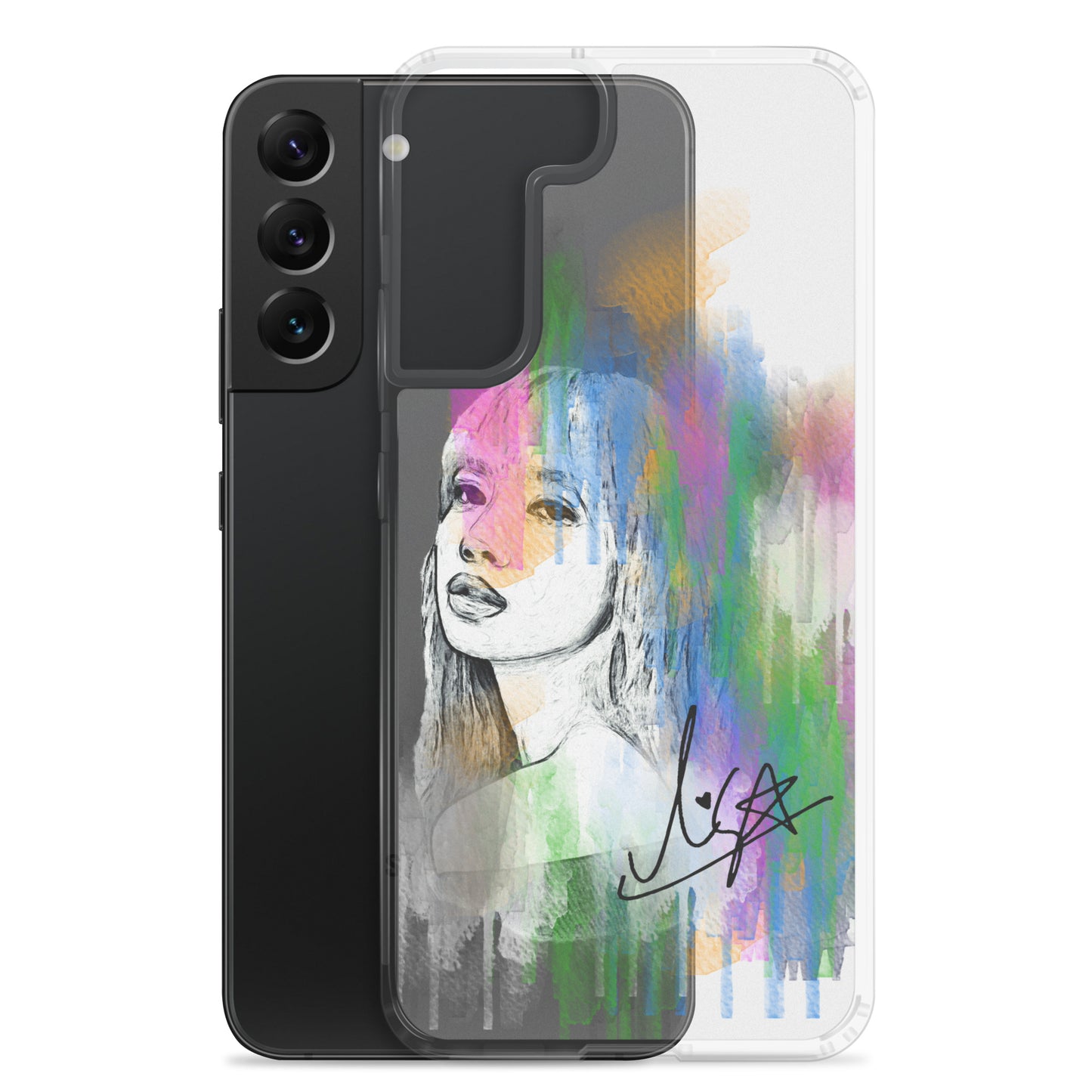 BLACKPINK Lisa, Lalisa Manobal Waterpaint portrait Samsung Case