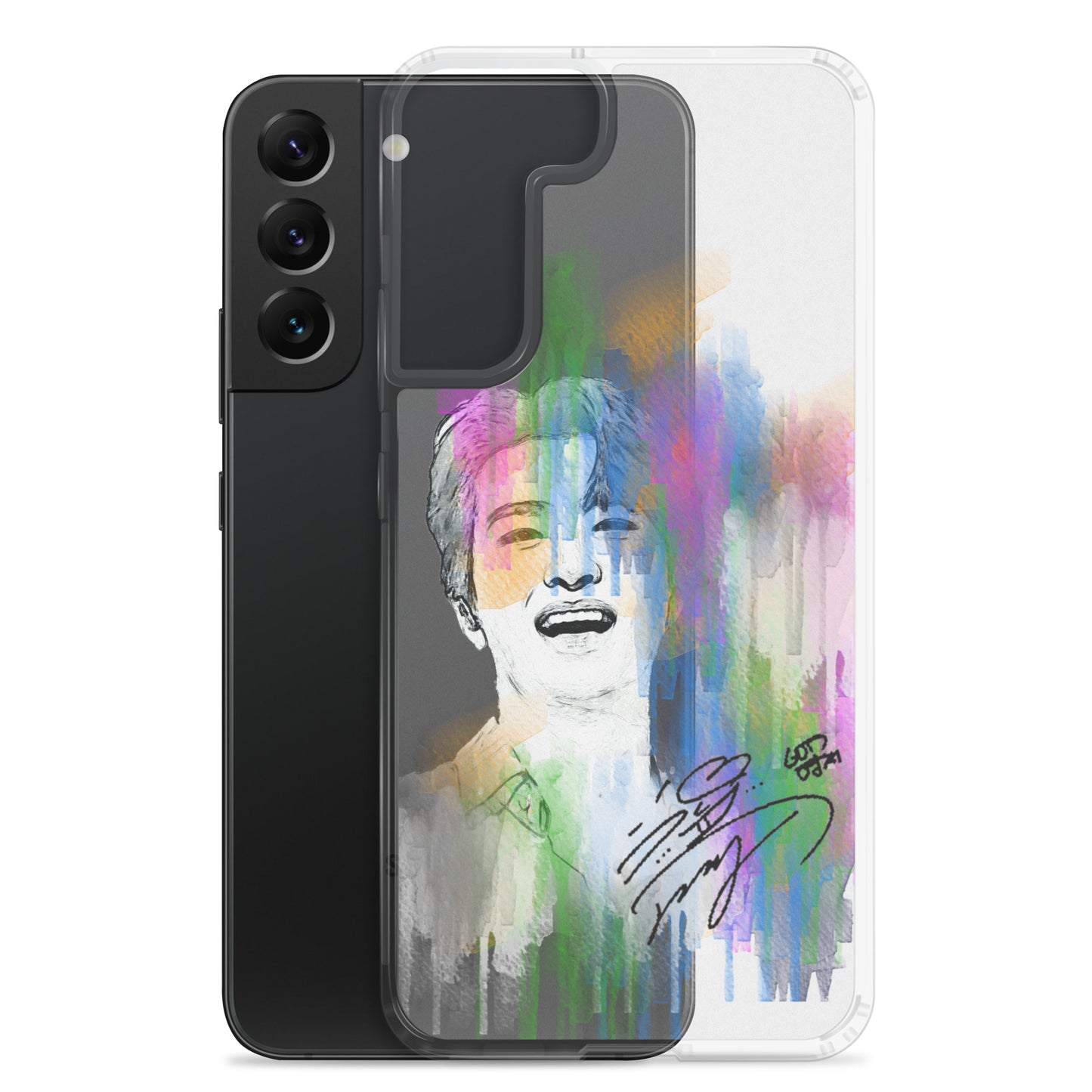 GOT7 Youngjae, Choi Young-jae Waterpaint portrait Samsung Case