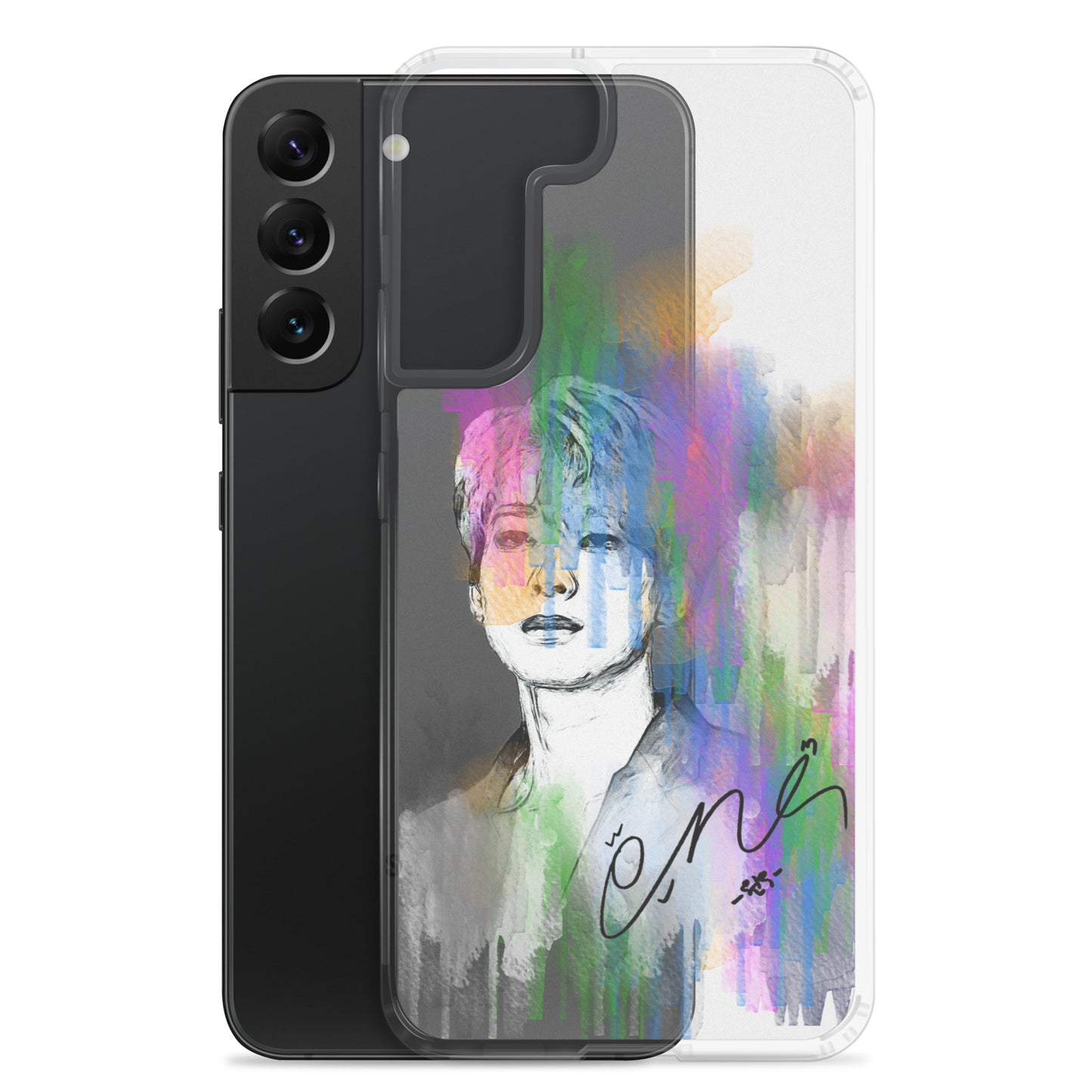 SEVENTEEN Wonwoo, Jeon Won-woo Waterpaint portrait Samsung Case