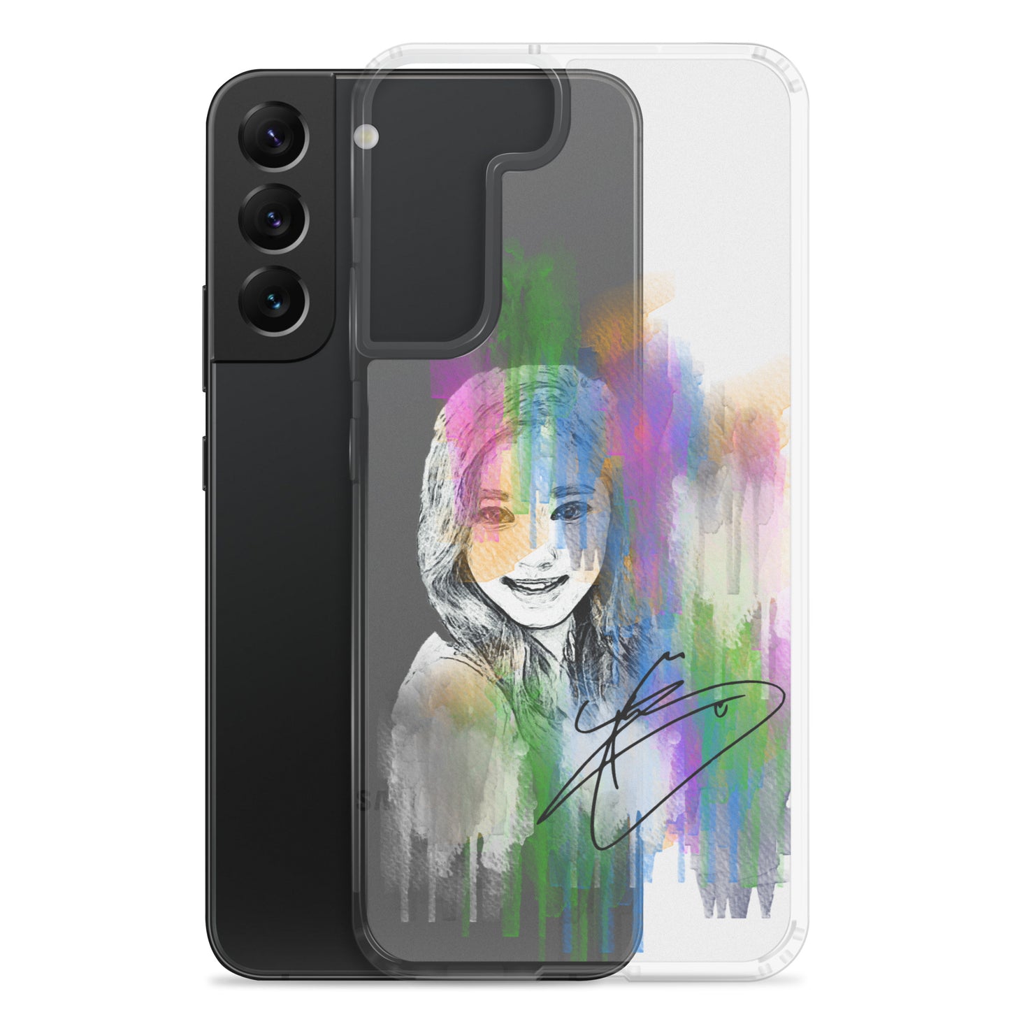 TWICE Tzuyu, Chou Tzu-yu Waterpaint portrait Samsung Case