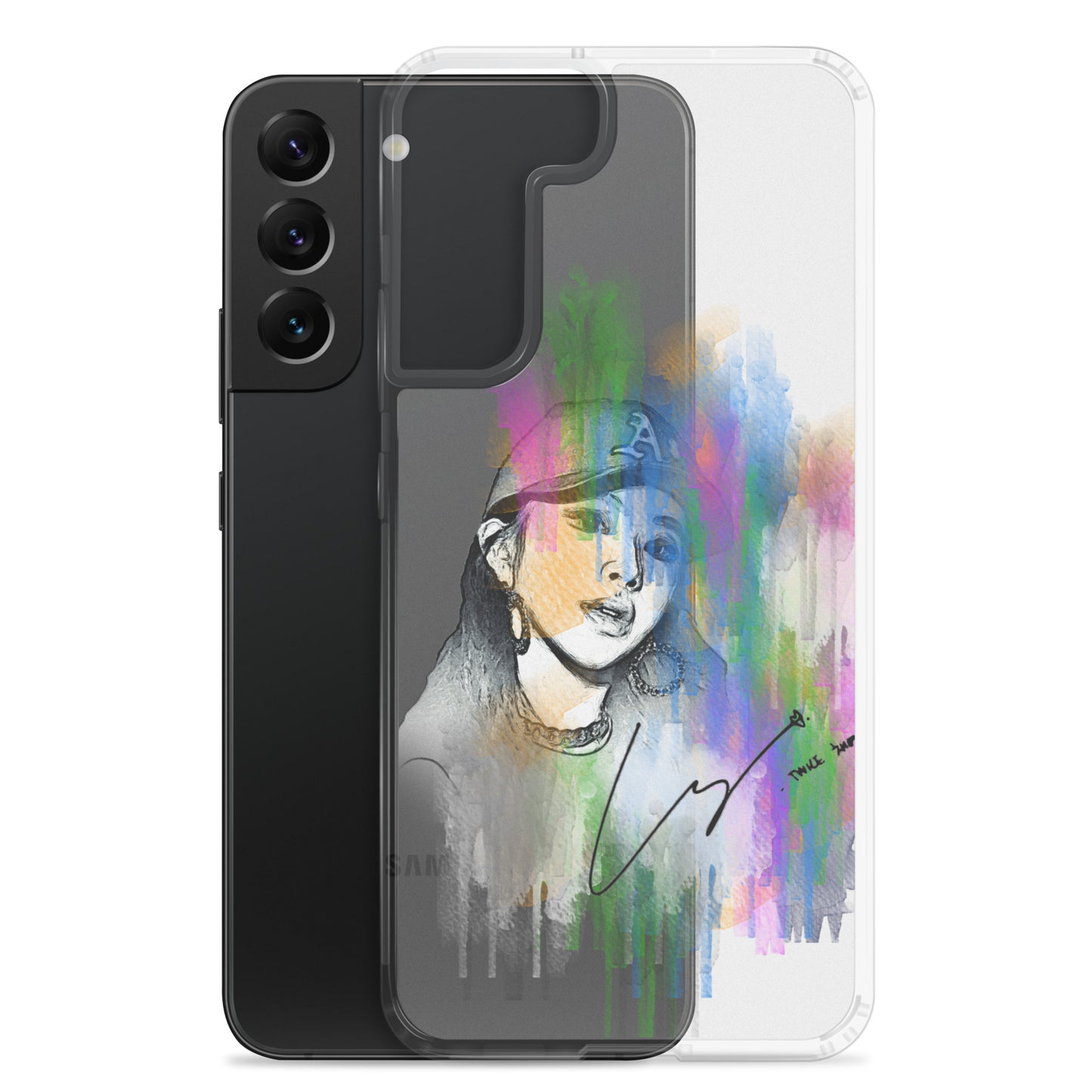 TWICE Chaeyoung, Son Chae-young Waterpaint portrait Samsung Case