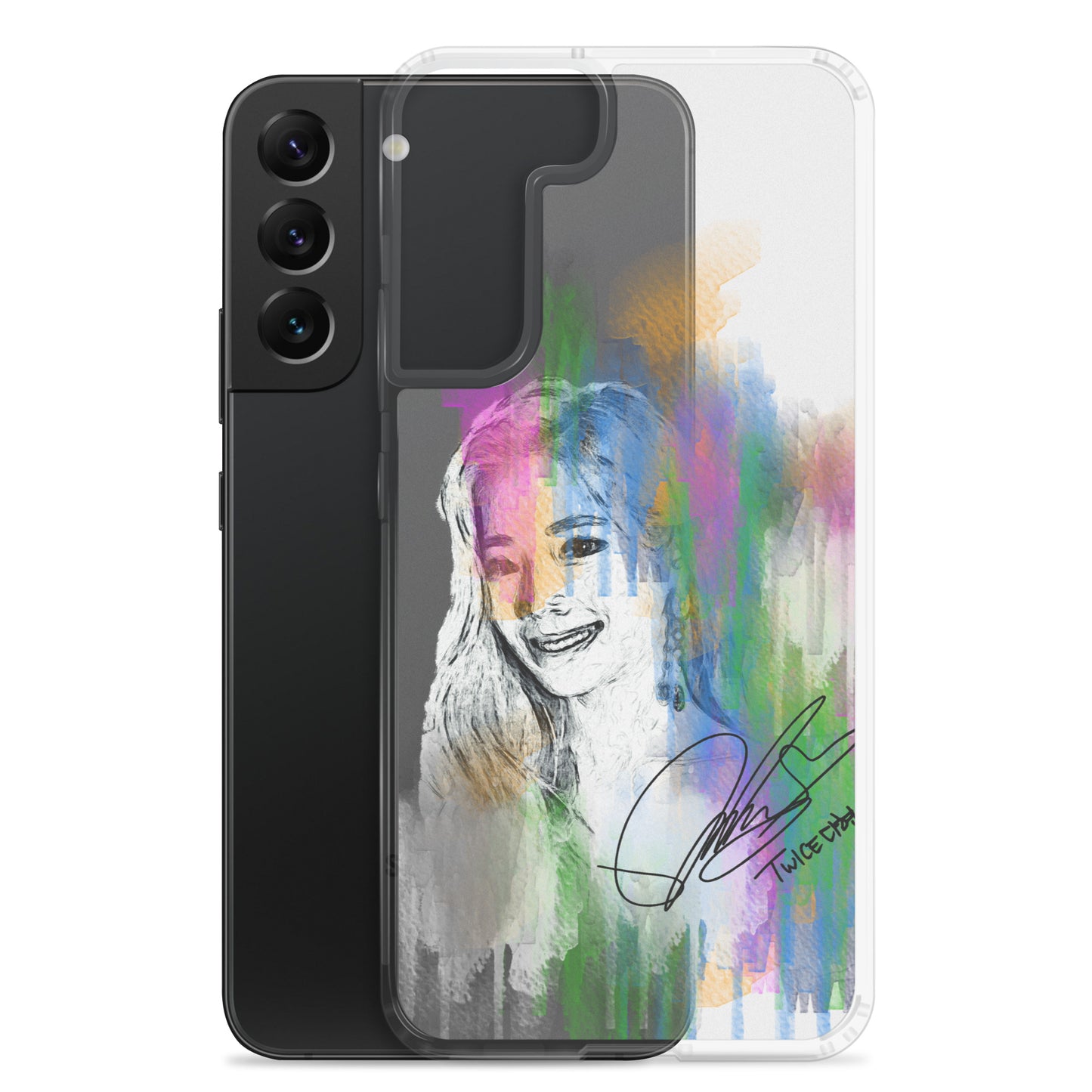 TWICE Dahyun, Kim Da Hyun Waterpaint portrait Samsung Case