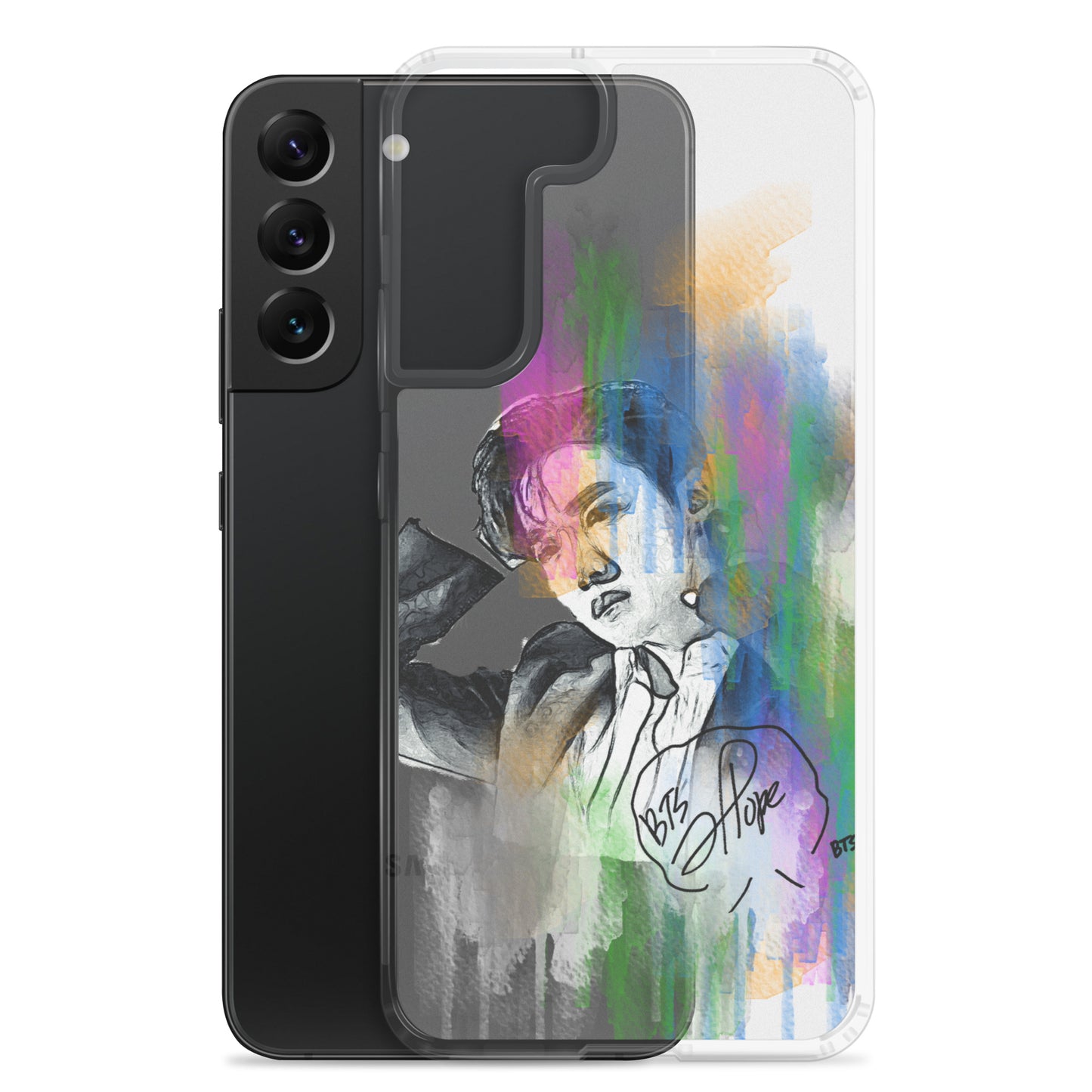 BTS J-Hope, Jung Ho-seok Waterpaint portrait Samsung Case