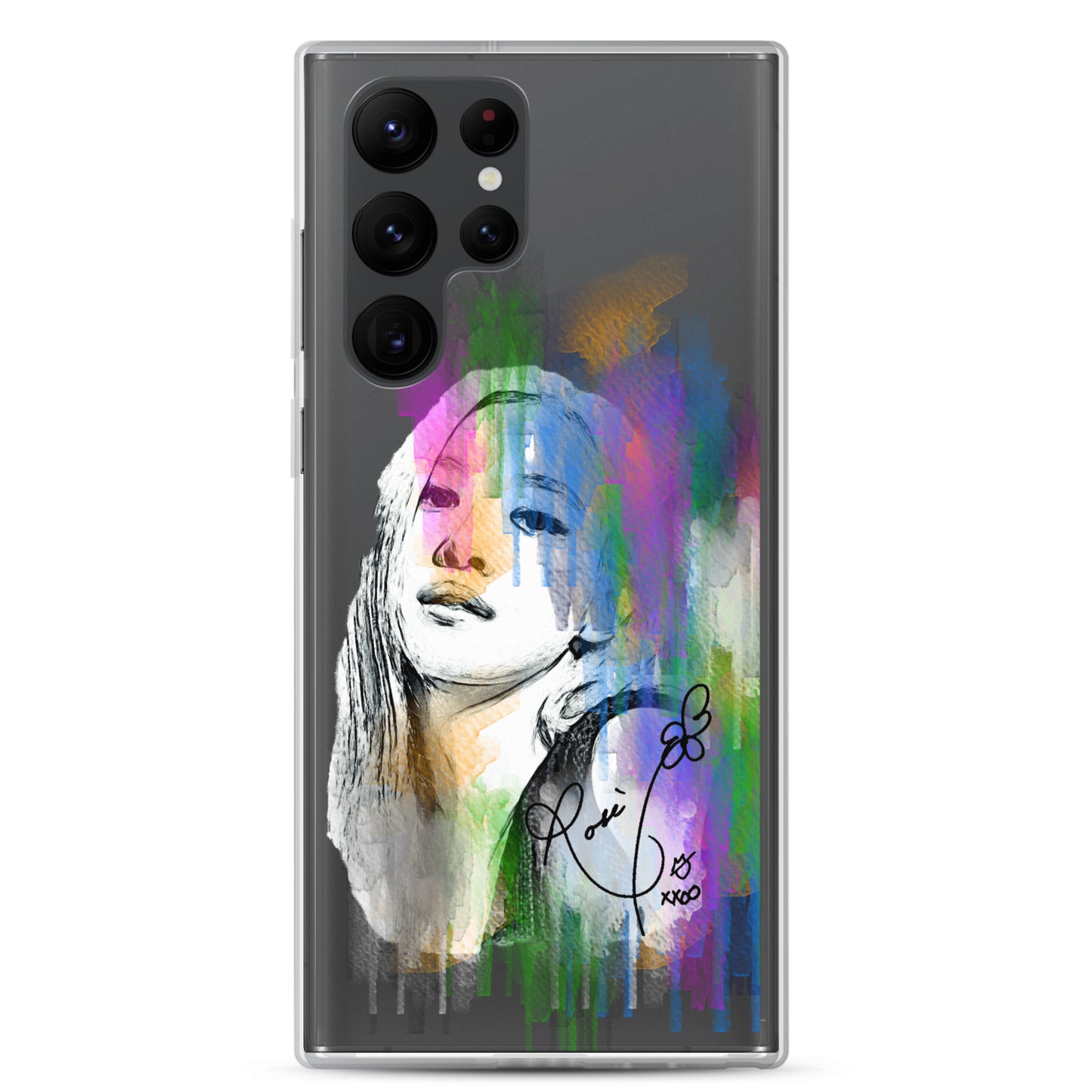 BLACKPINK Rosé, Roseanne Park Waterpaint portrait Samsung Case