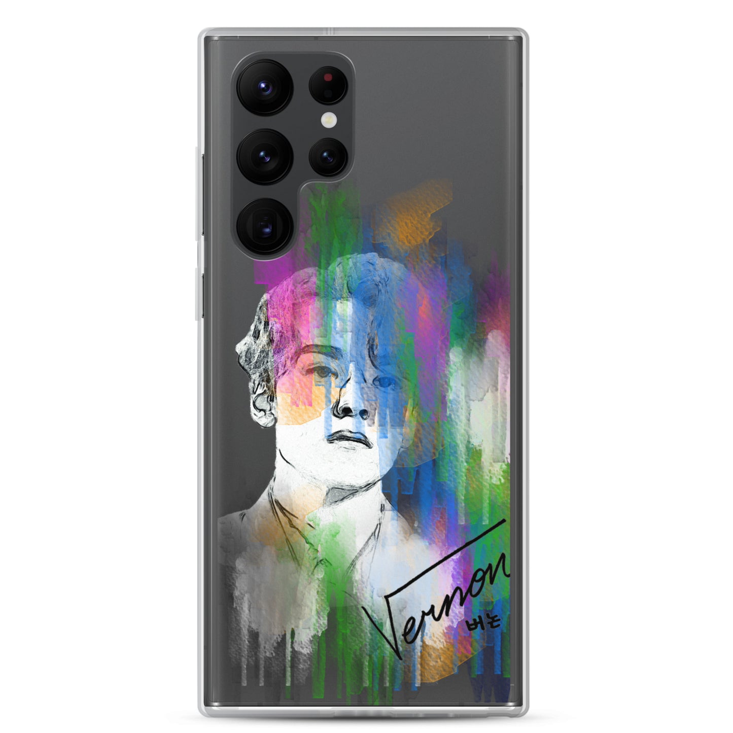 SEVENTEEN Vernon, Hansol Vernon Chwe Waterpaint portrait Samsung Case