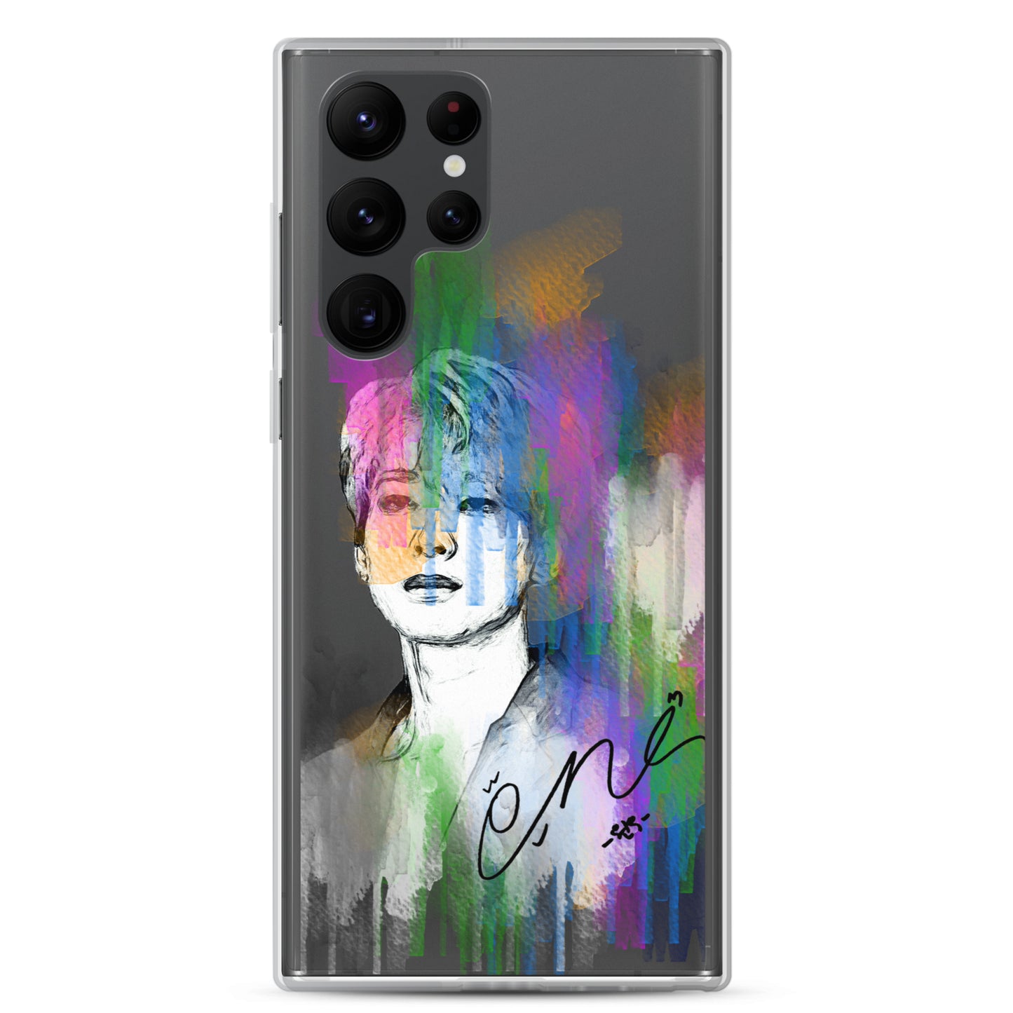 SEVENTEEN Wonwoo, Jeon Won-woo Waterpaint portrait Samsung Case