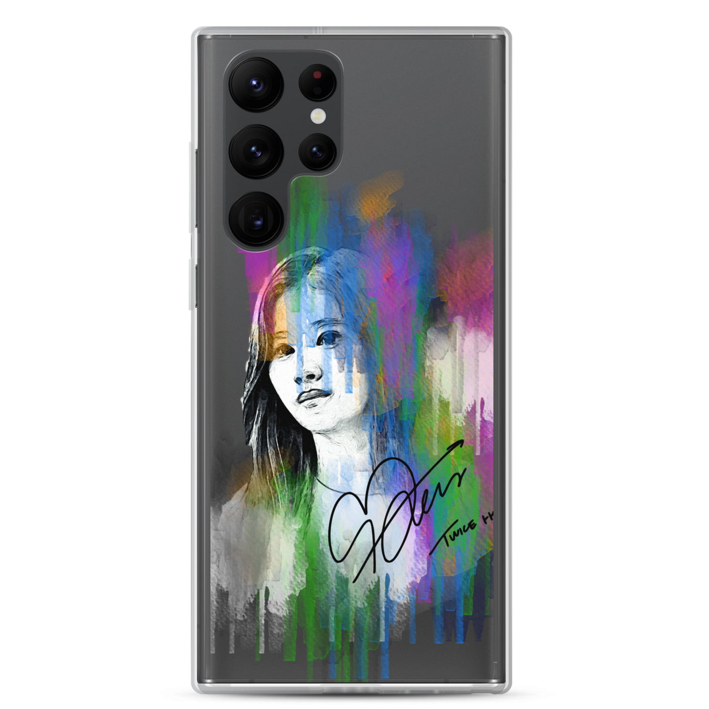 TWICE Sana, Minatozaki Sana Waterpaint portrait Samsung Case