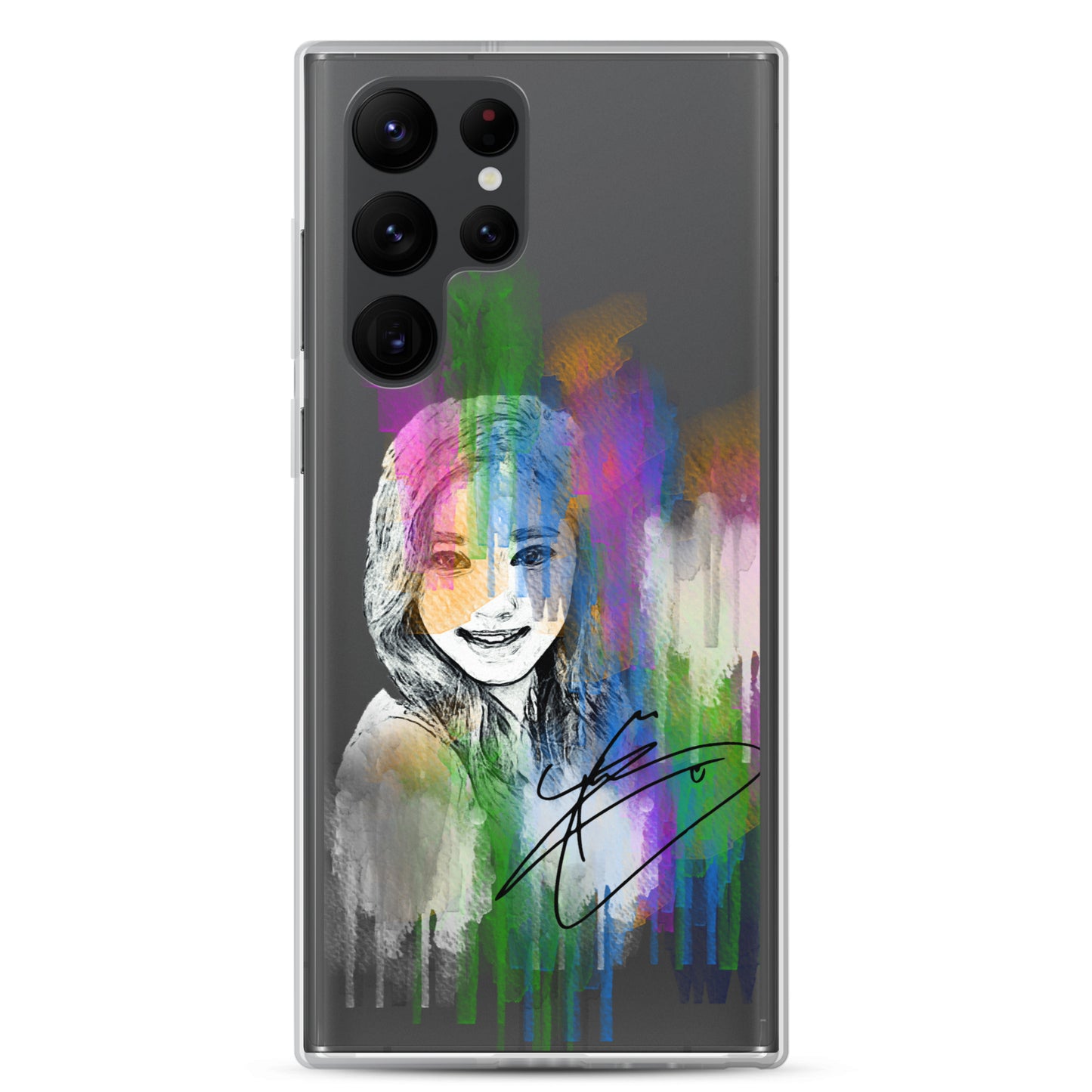 TWICE Tzuyu, Chou Tzu-yu Waterpaint portrait Samsung Case