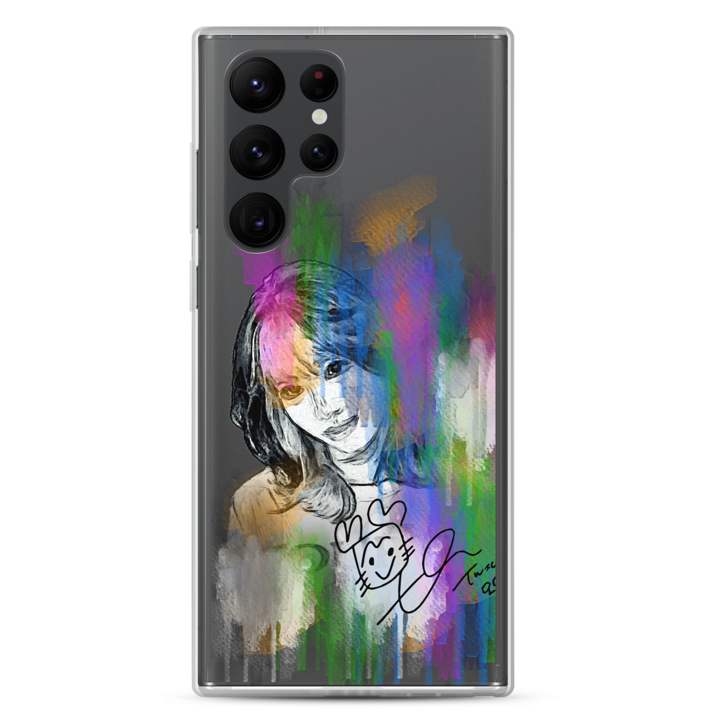 TWICE Momo , Hirai Momo Waterpaint portrait Samsung Case