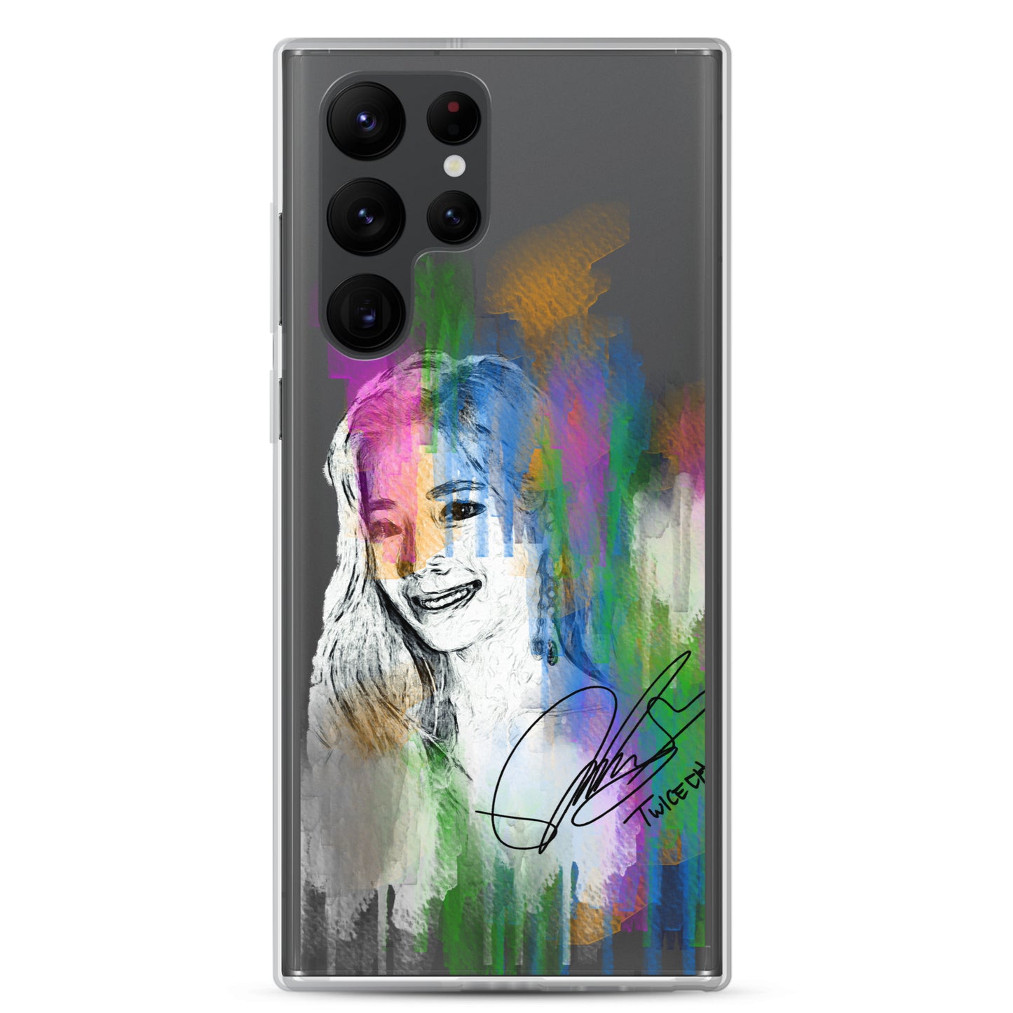 TWICE Dahyun, Kim Da Hyun Waterpaint portrait Samsung Case