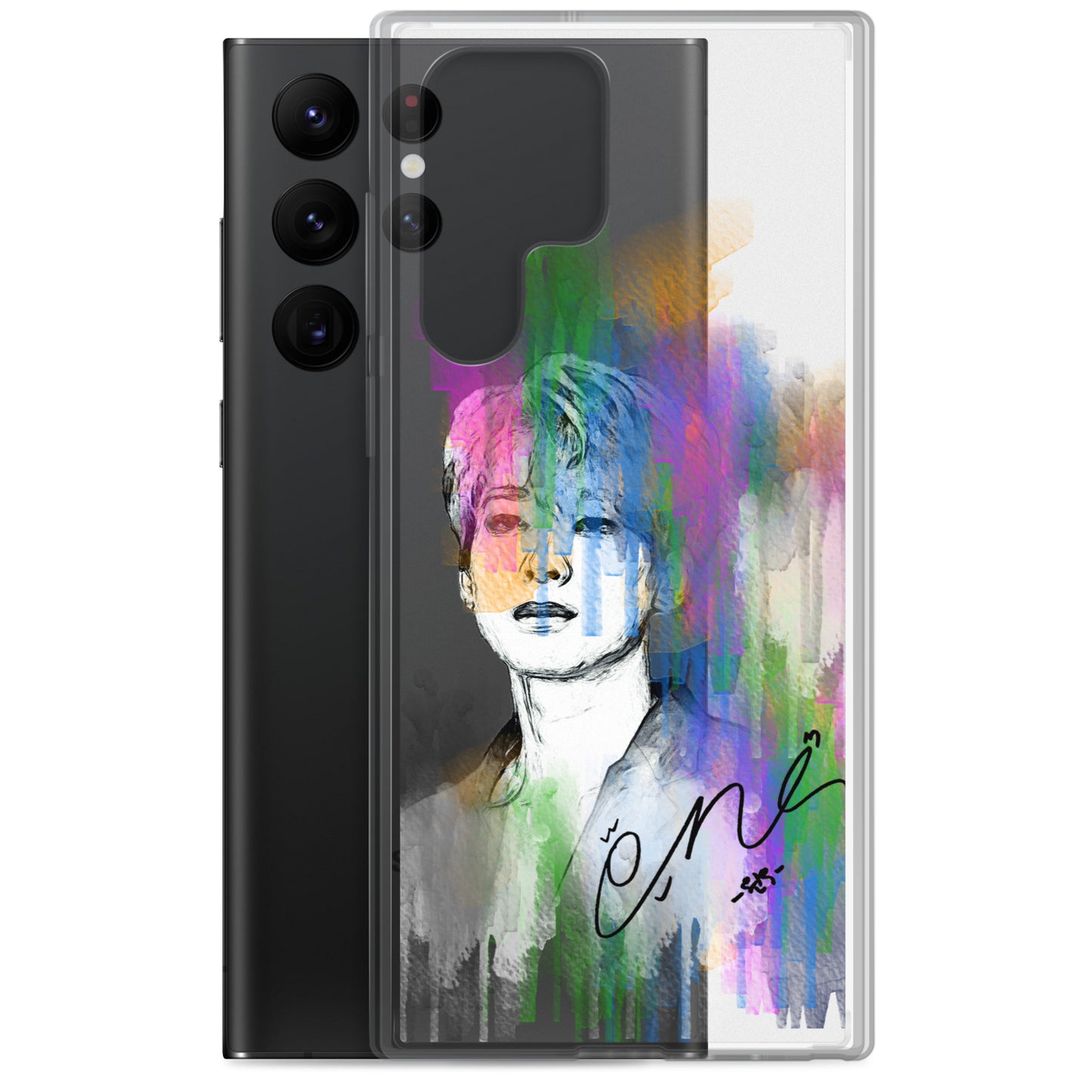 SEVENTEEN Wonwoo, Jeon Won-woo Waterpaint portrait Samsung Case