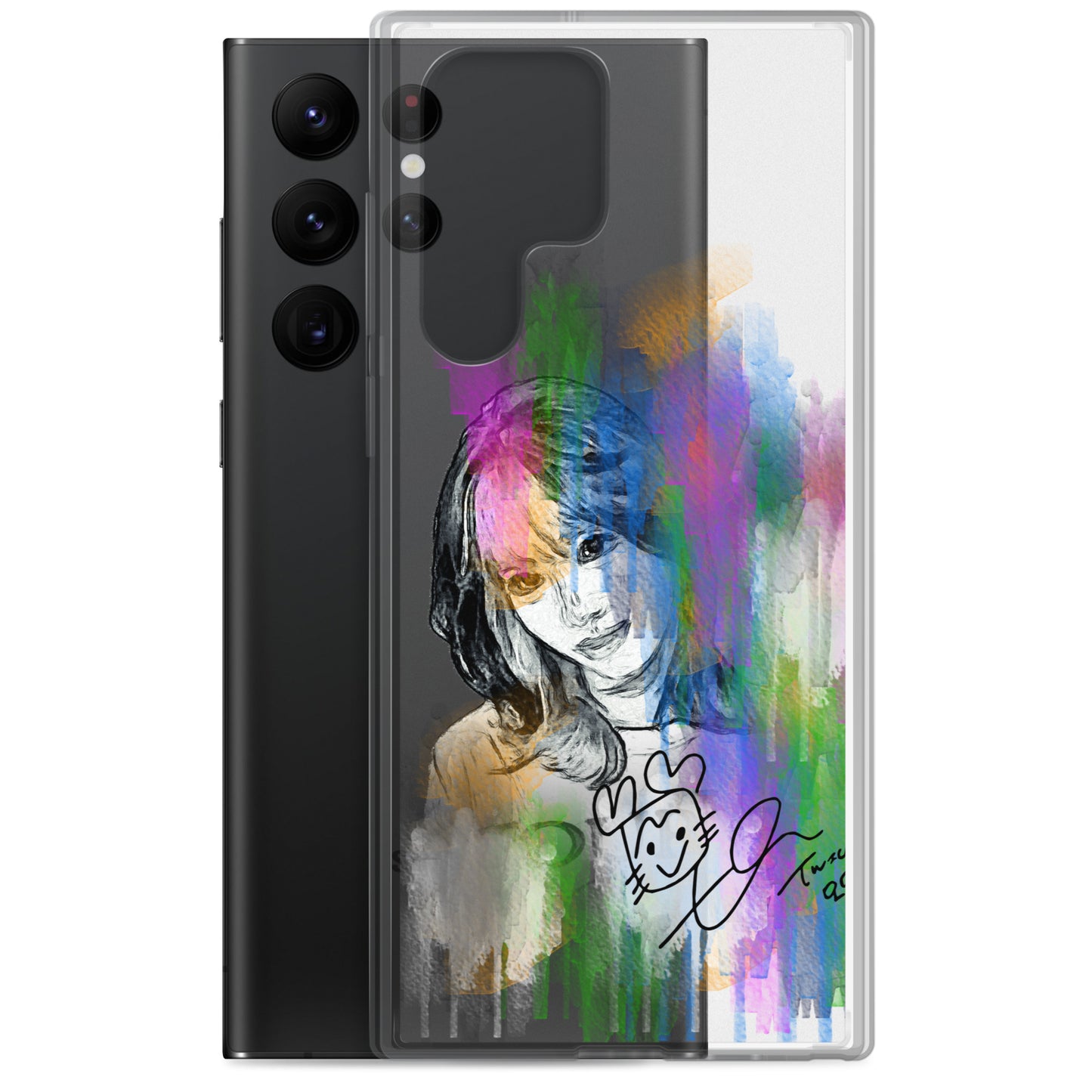 TWICE Momo , Hirai Momo Waterpaint portrait Samsung Case