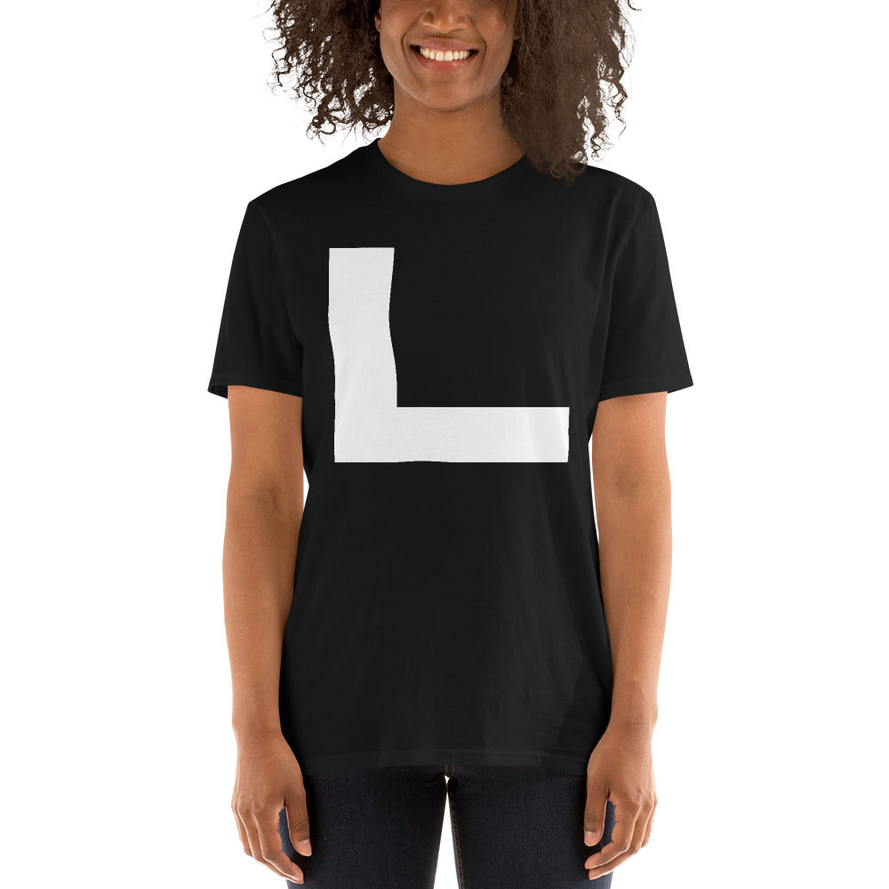 Korean Hangul Nieun (n) sound Geometrical Consonant Unisex T-Shirt