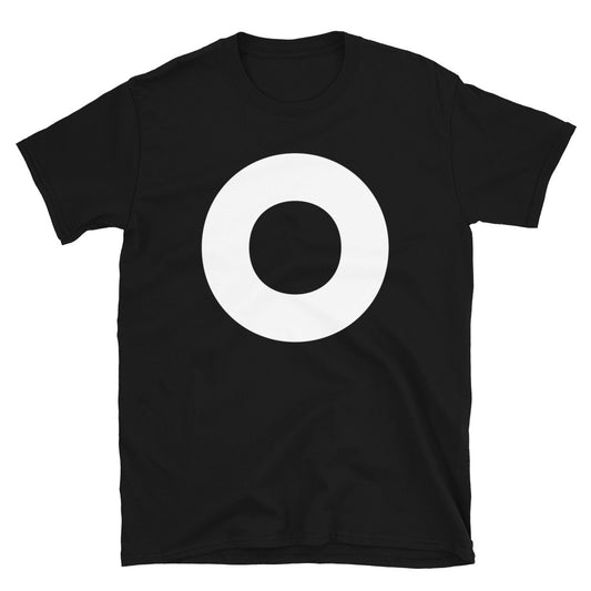 Korean Hangul Ieung (-ng) sound Geometrical Consonant Unisex T-Shirt