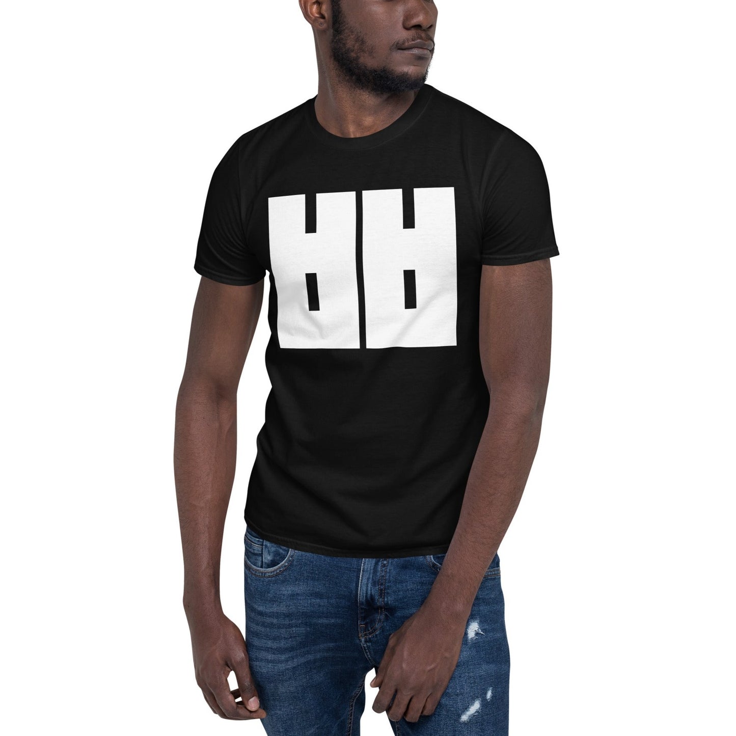 Korean Hangul Ssang Bieup (bb) sound Geometrical Consonant Unisex T-Shirt