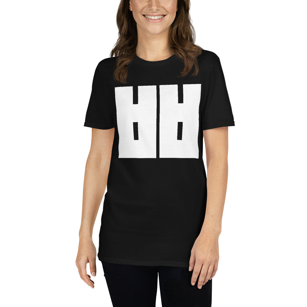 Korean Hangul Ssang Bieup (bb) sound Geometrical Consonant Unisex T-Shirt