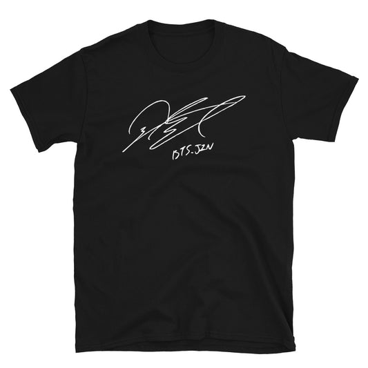 BTS Jin, Kim Seok-jin Autograph Unisex T-Shirt
