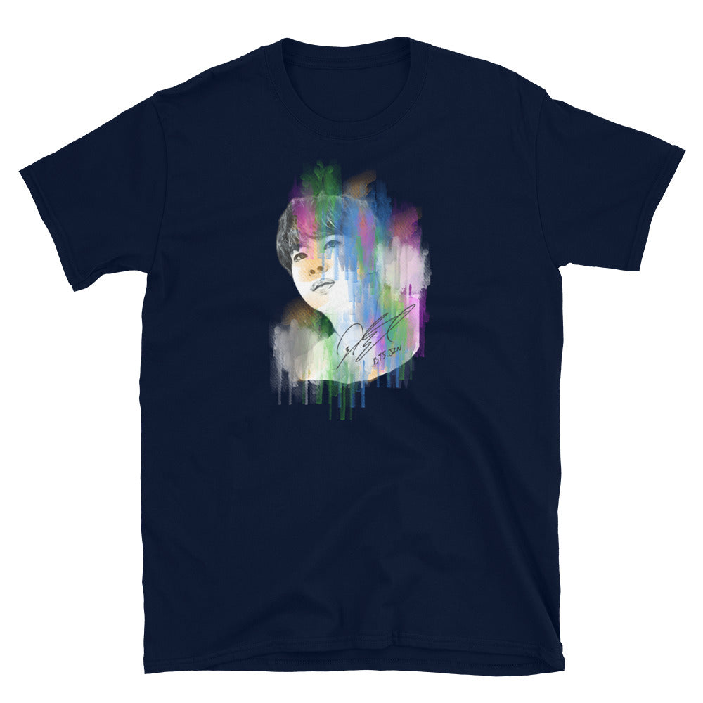 BTS Jin, Kim Seok-jin Waterpaint Portrait Unisex T-Shirt