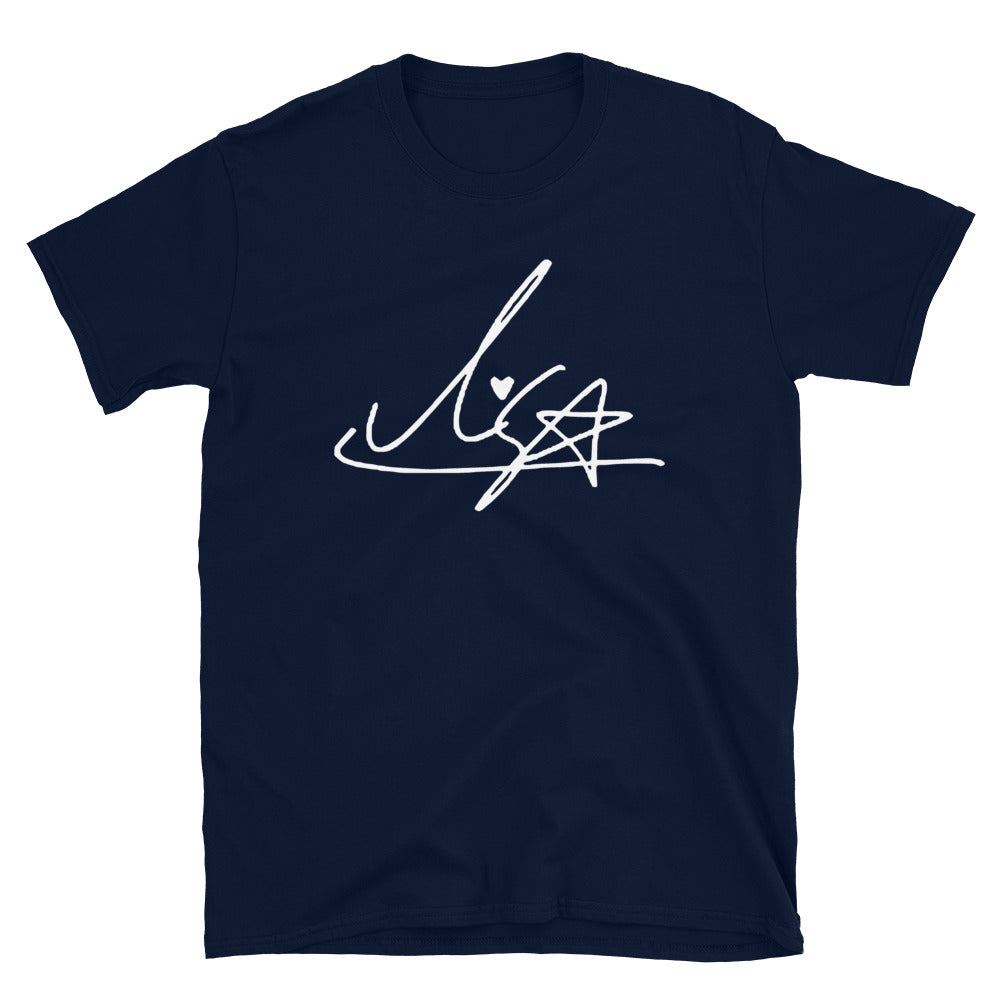 BLACKPINK Lisa, Lalisa Manobal Autograph Unisex T-Shirt