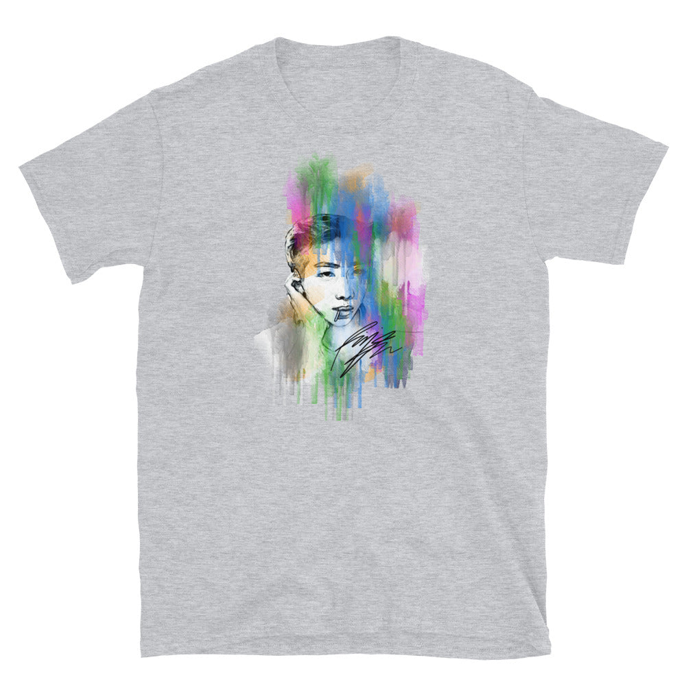 BTS RM, Kim Nam-joon Waterpaint Portrait Unisex T-Shirt