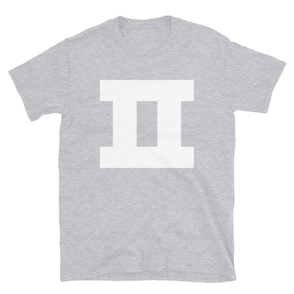 Korean Hangul Pieup (p, f) sound Geometrical Consonant Unisex T-Shirt