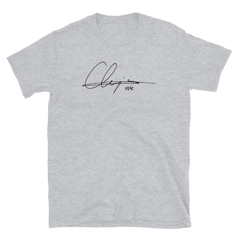 Stray Kids Bang Chan, Christopher Bang Signature Unisex T-Shirt