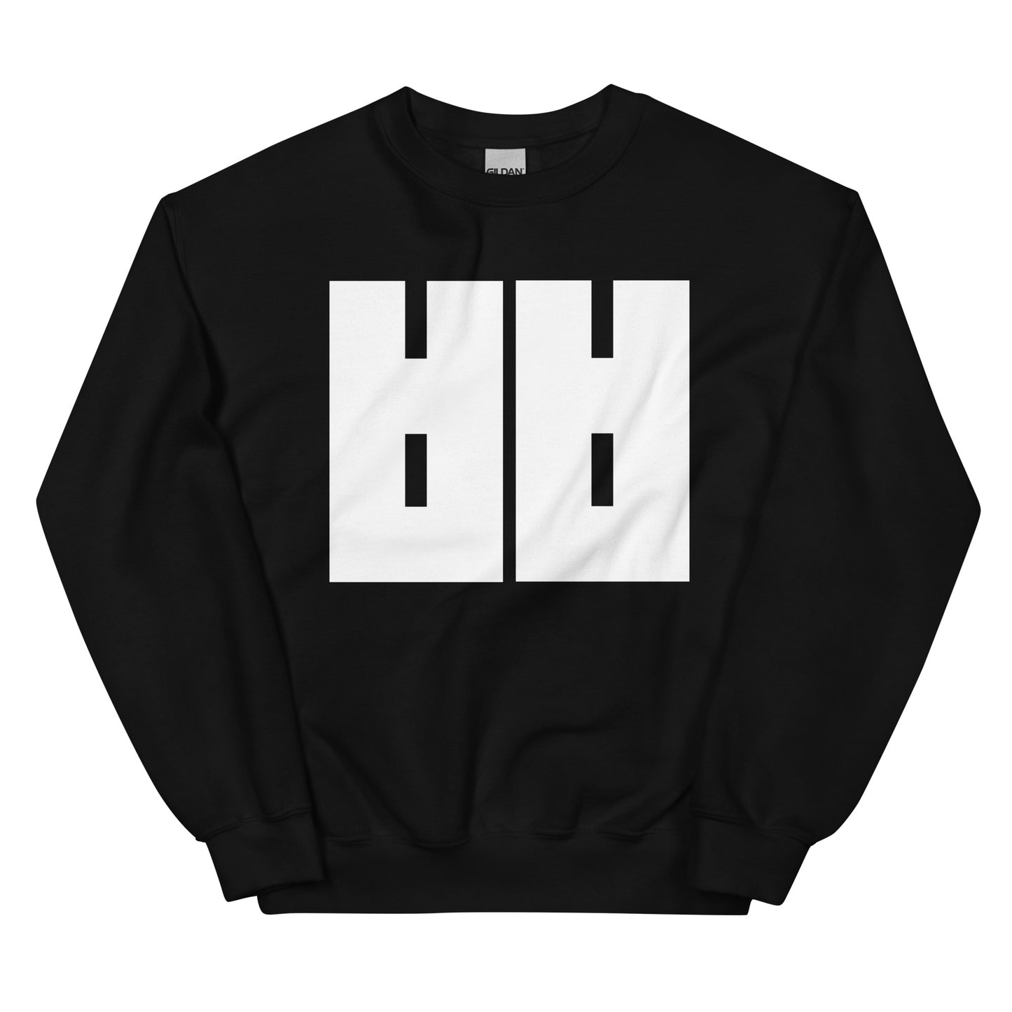 Korean Hangul Ssang Bieup (bb) sound Geometrical Consonant Unisex Sweatshirt