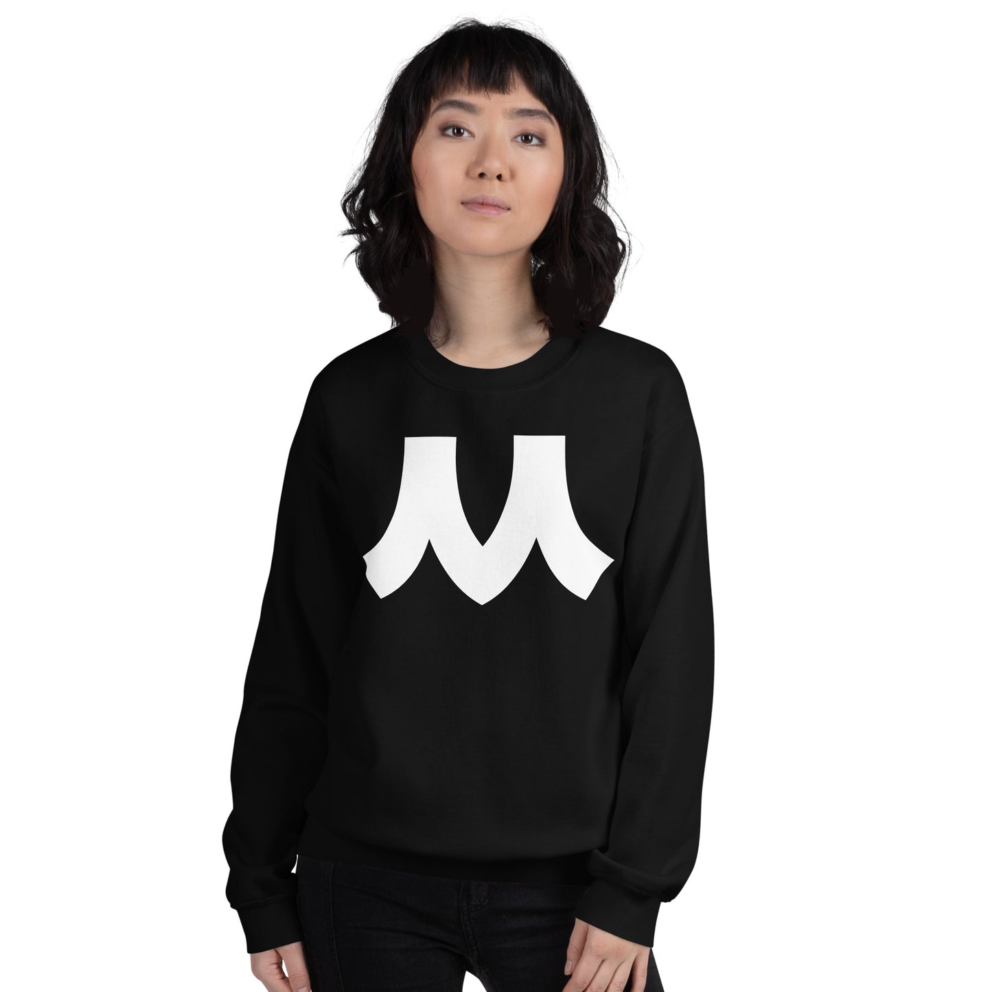 Korean Hangul Ssang Siot (ss) sound Geometrical Consonant Unisex Sweatshirt