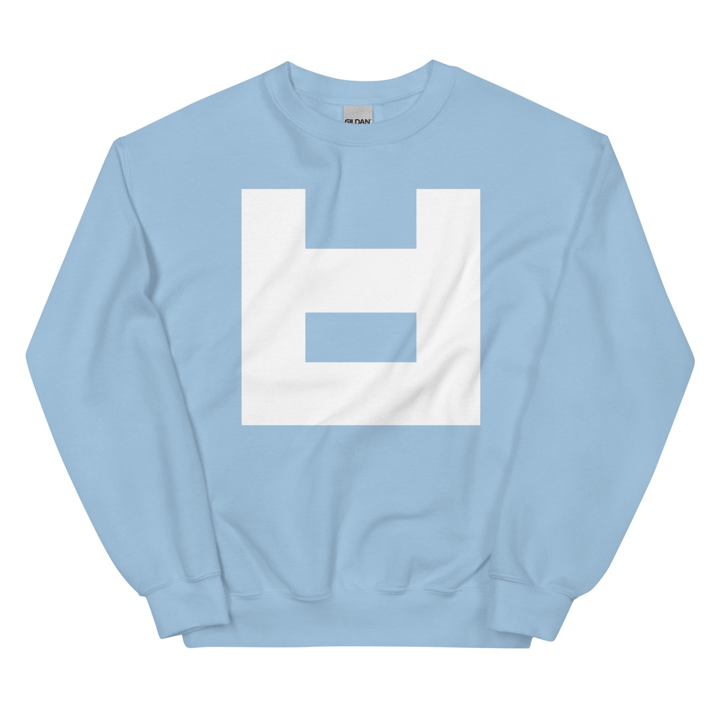 Korean Hangul Bieup (b, v) sound Geometrical Consonant Unisex Sweatshirt