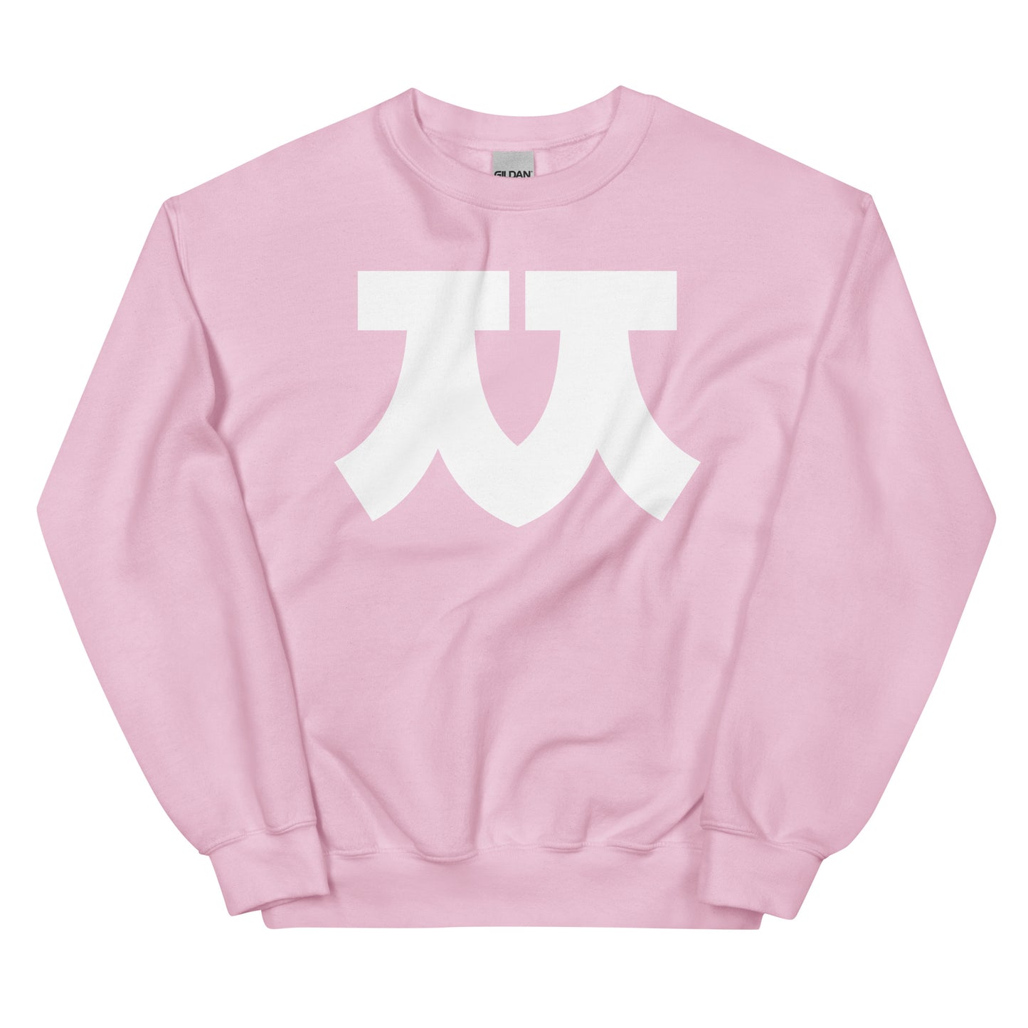 Korean Hangul Ssang Jieut (jj) sound Geometrical Consonant Unisex Sweatshirt