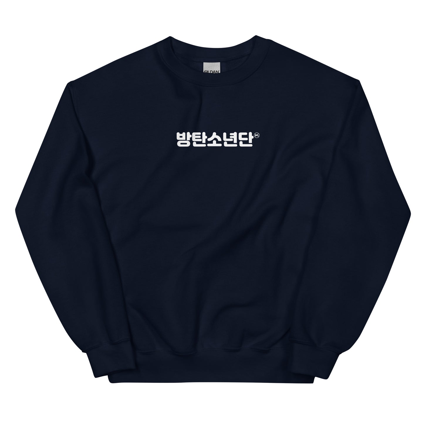 BTS in Korean Hangul Kpop BTS Merch Unisex Sweatshirt