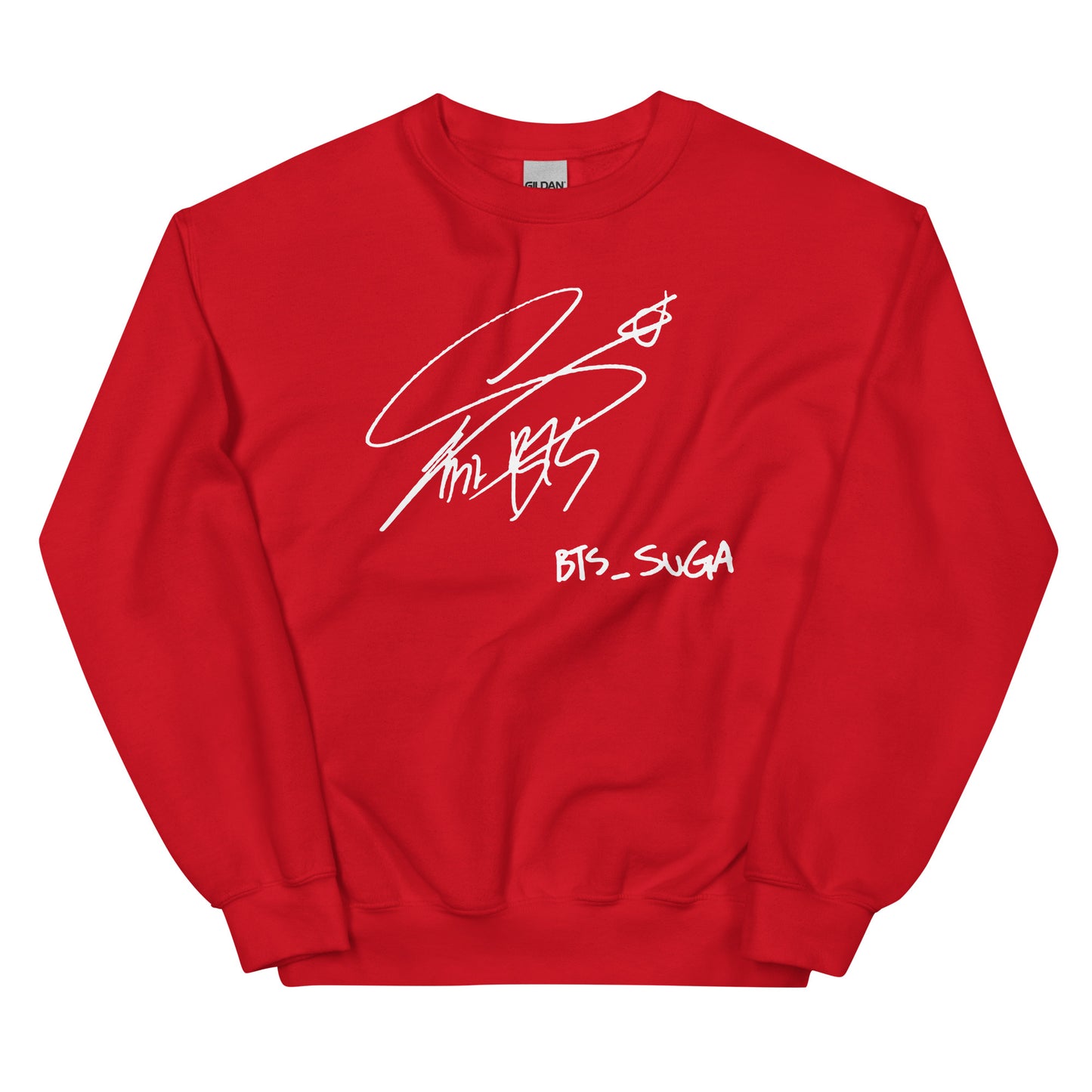BTS Suga, Min Yoon-gi Autograph Unisex Sweatshirt