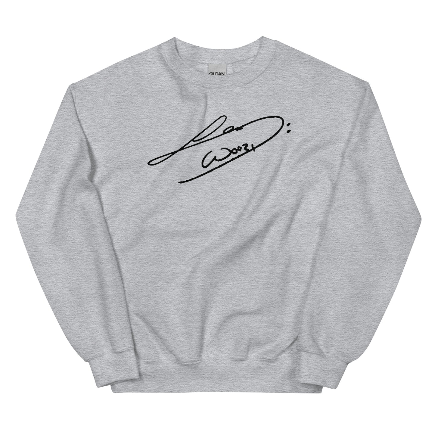 SEVENTEEN Woozi, Lee Ji-hoon Signature Unisex Sweatshirt