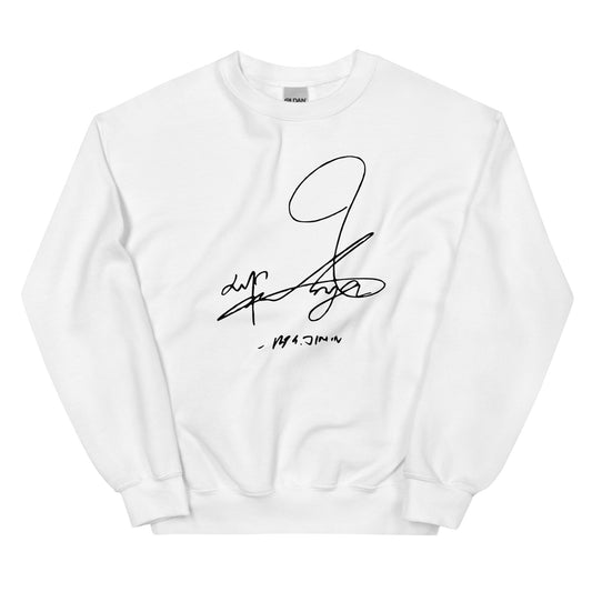 BTS Jimin, Park Ji-min Signature Unisex Sweatshirt