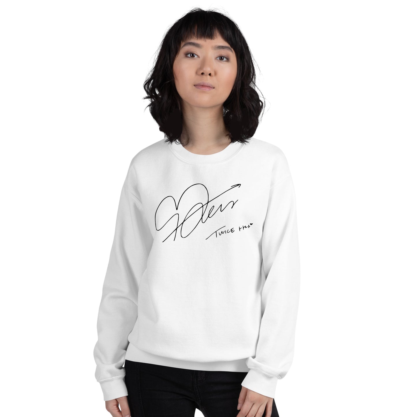 TWICE Sana, Minatozaki Sana Signature Unisex Sweatshirt
