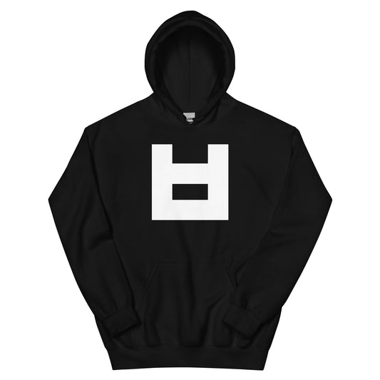 Korean Hangul Bieup (b, v) sound Geometrical Consonant Unisex Hoodie