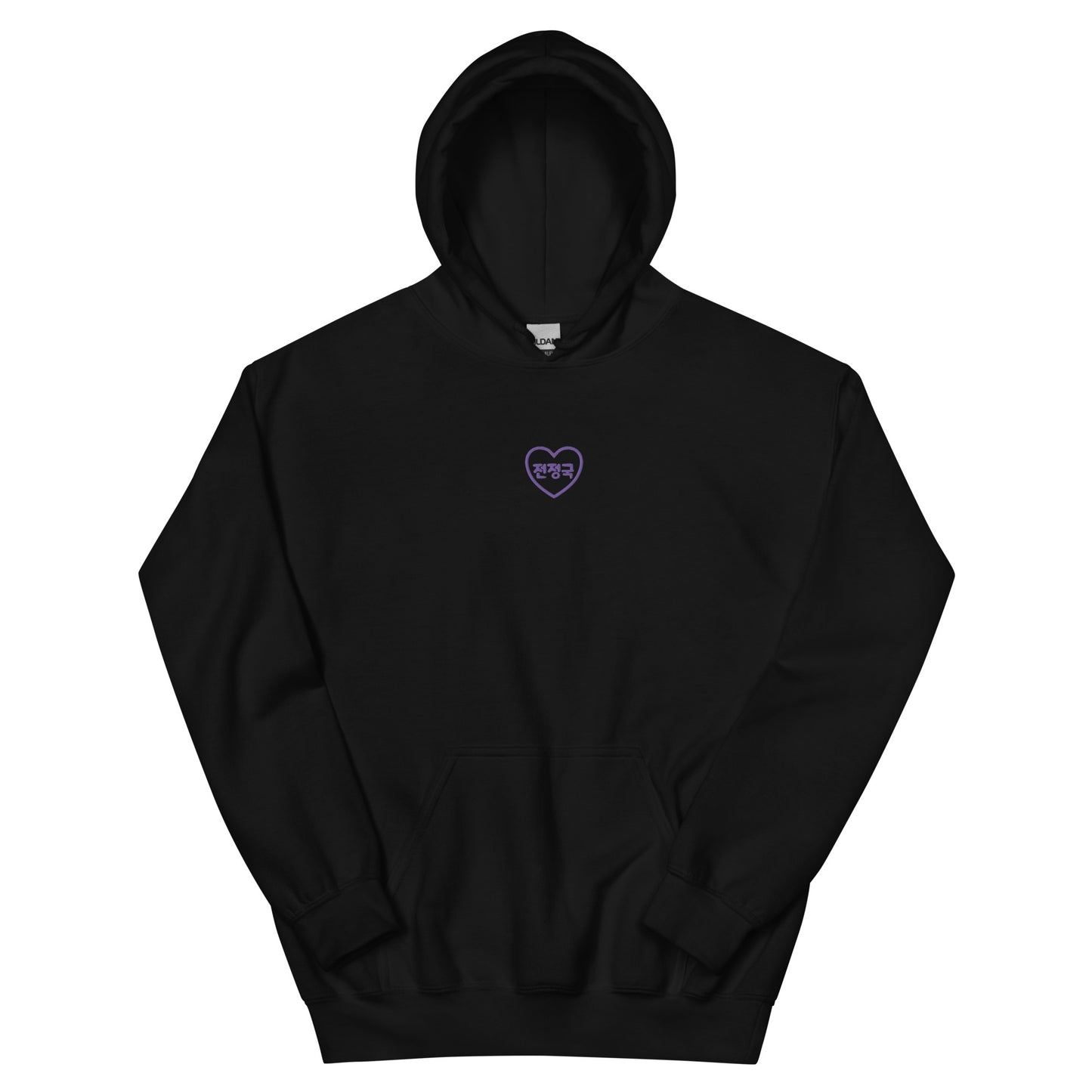 BTS Jungkook, Jeon Jung-kook BTS Purple Embroidery Unisex Hoodie