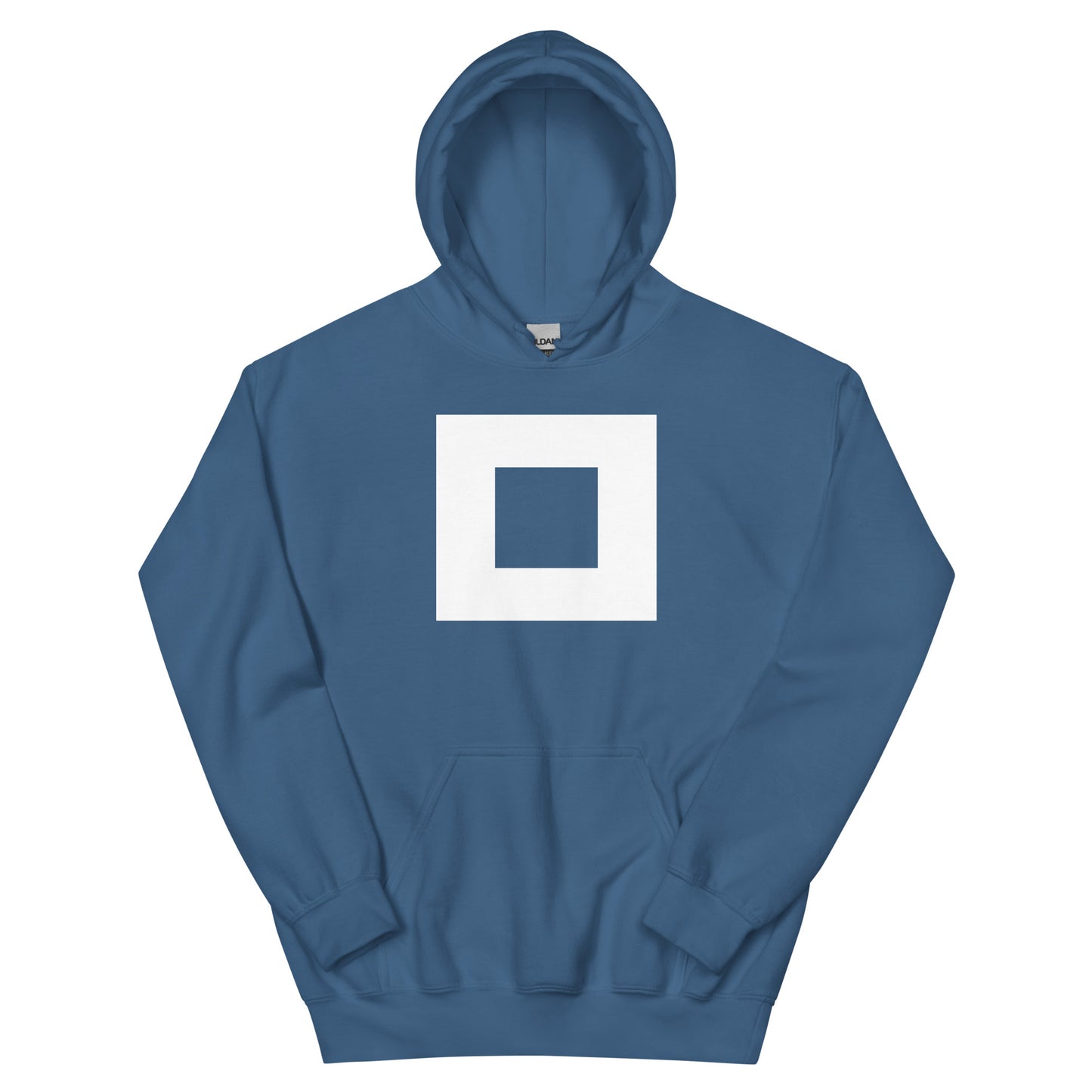 Korean Hangul Mieum (m) sound Geometrical Consonant Unisex Hoodie