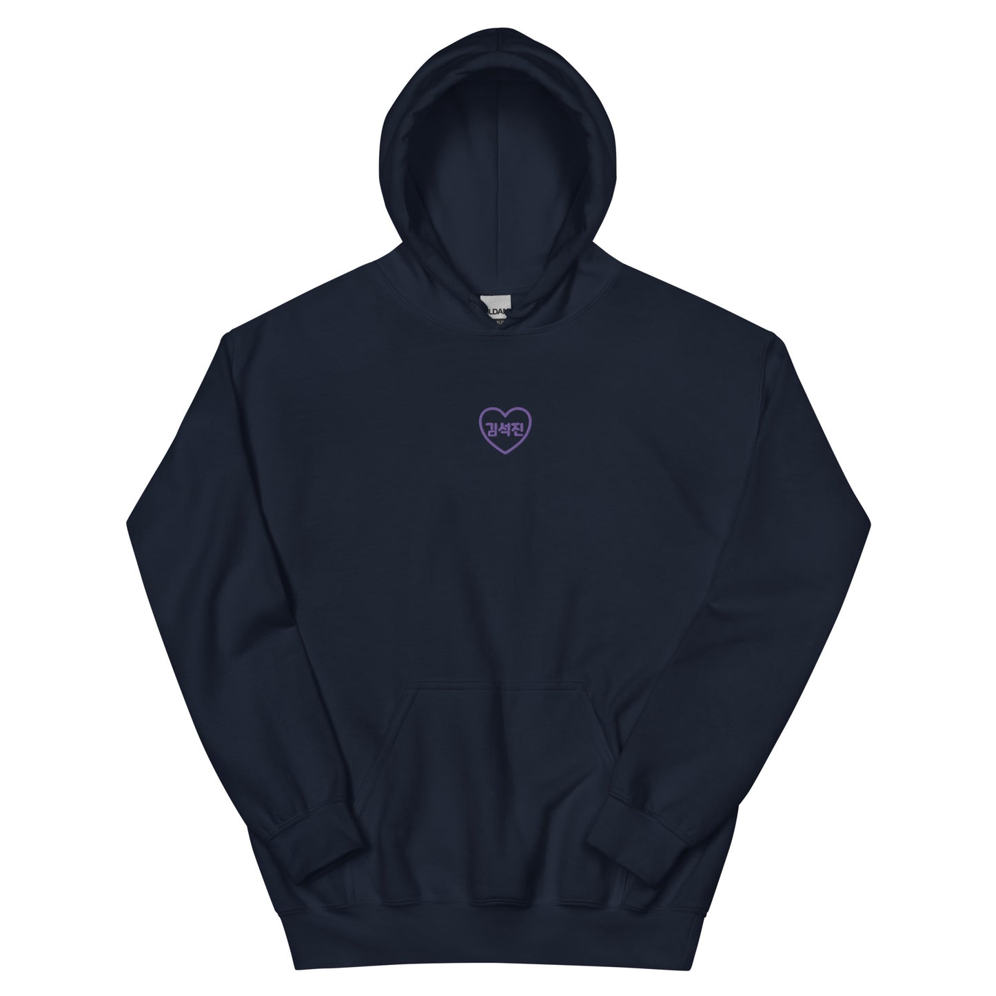 BTS Jin, Kim Seok-jin BTS Purple Embroidery Unisex Hoodie