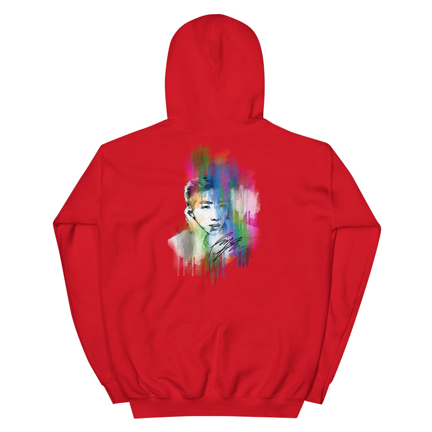 BTS RM, Kim Nam-joon Waterpaint Portrait Unisex Hoodie