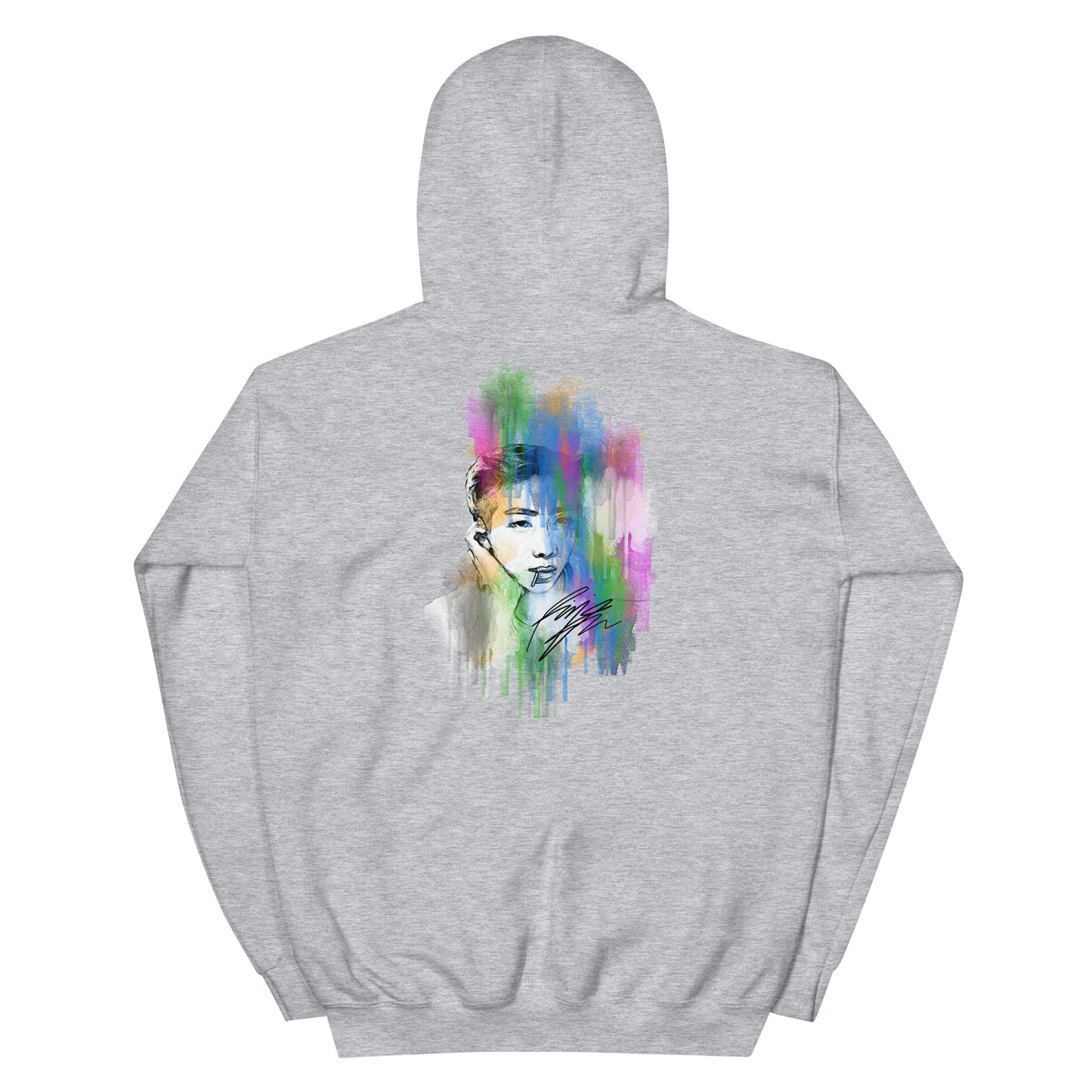 BTS RM, Kim Nam-joon Waterpaint Portrait Unisex Hoodie