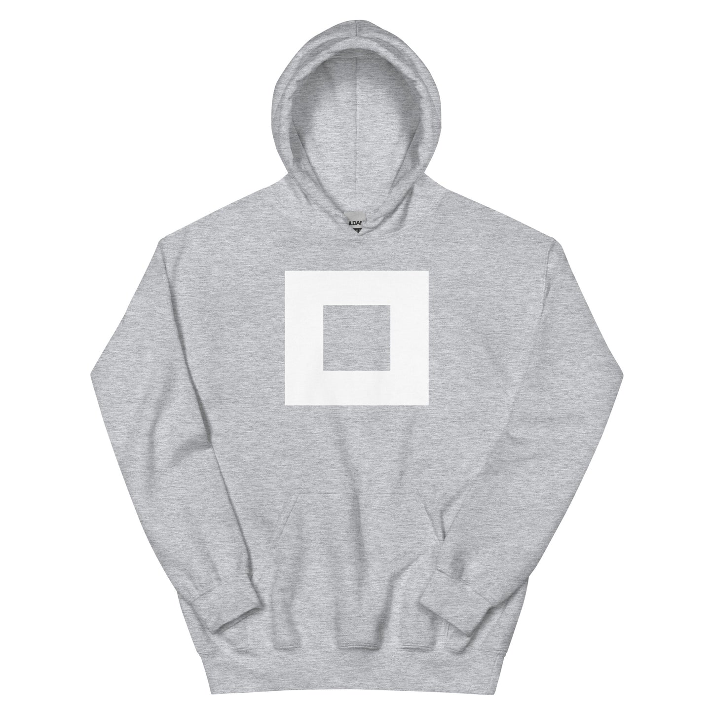 Korean Hangul Mieum (m) sound Geometrical Consonant Unisex Hoodie