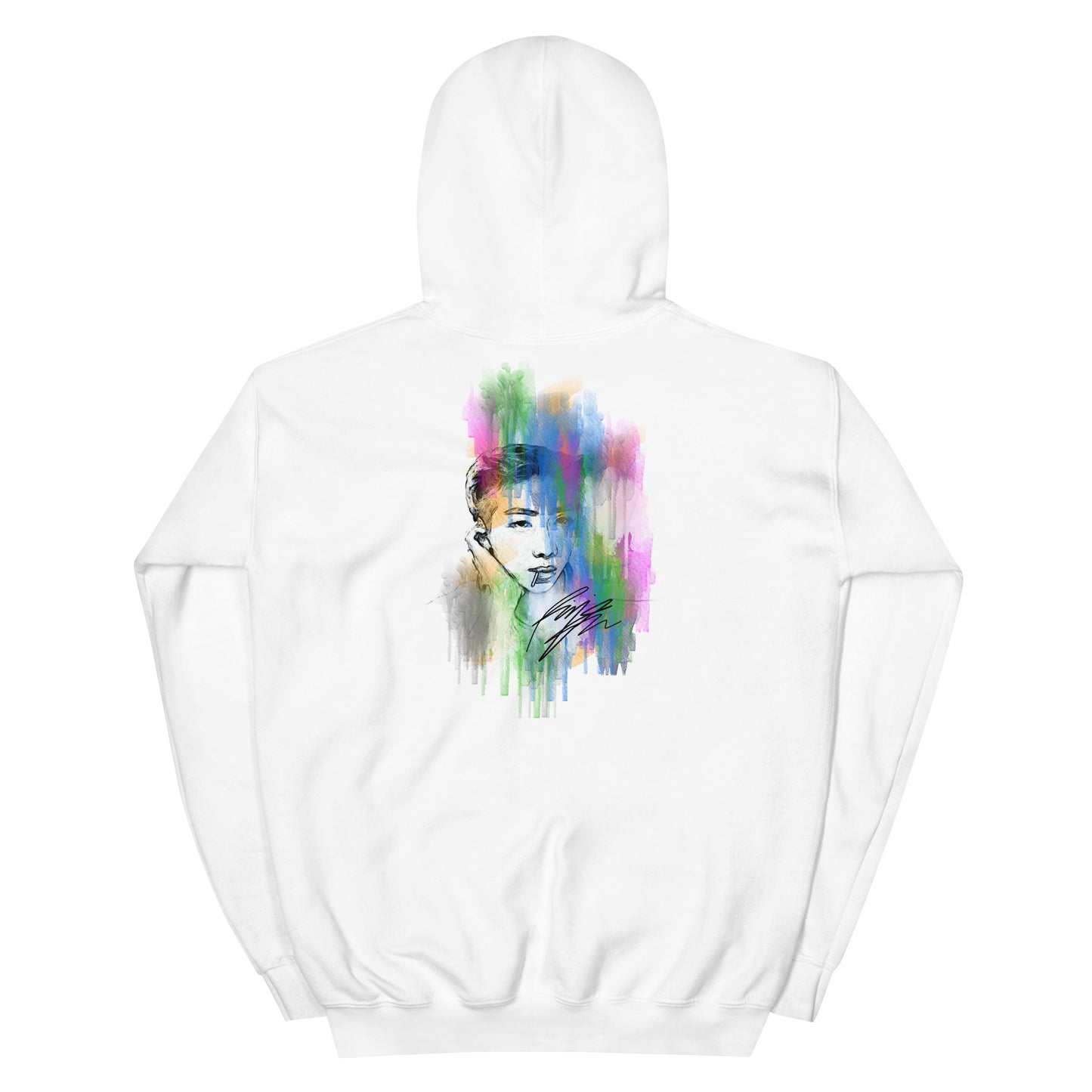 BTS RM, Kim Nam-joon Waterpaint Portrait Unisex Hoodie